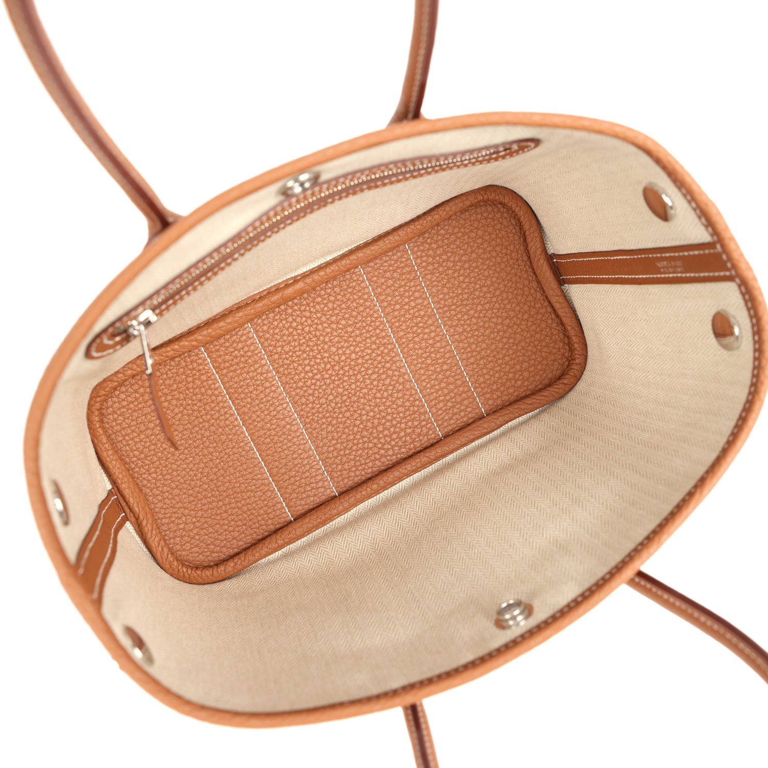 Hermes Garden Party Neo 23 Gold Negonda Palladium Hardware
