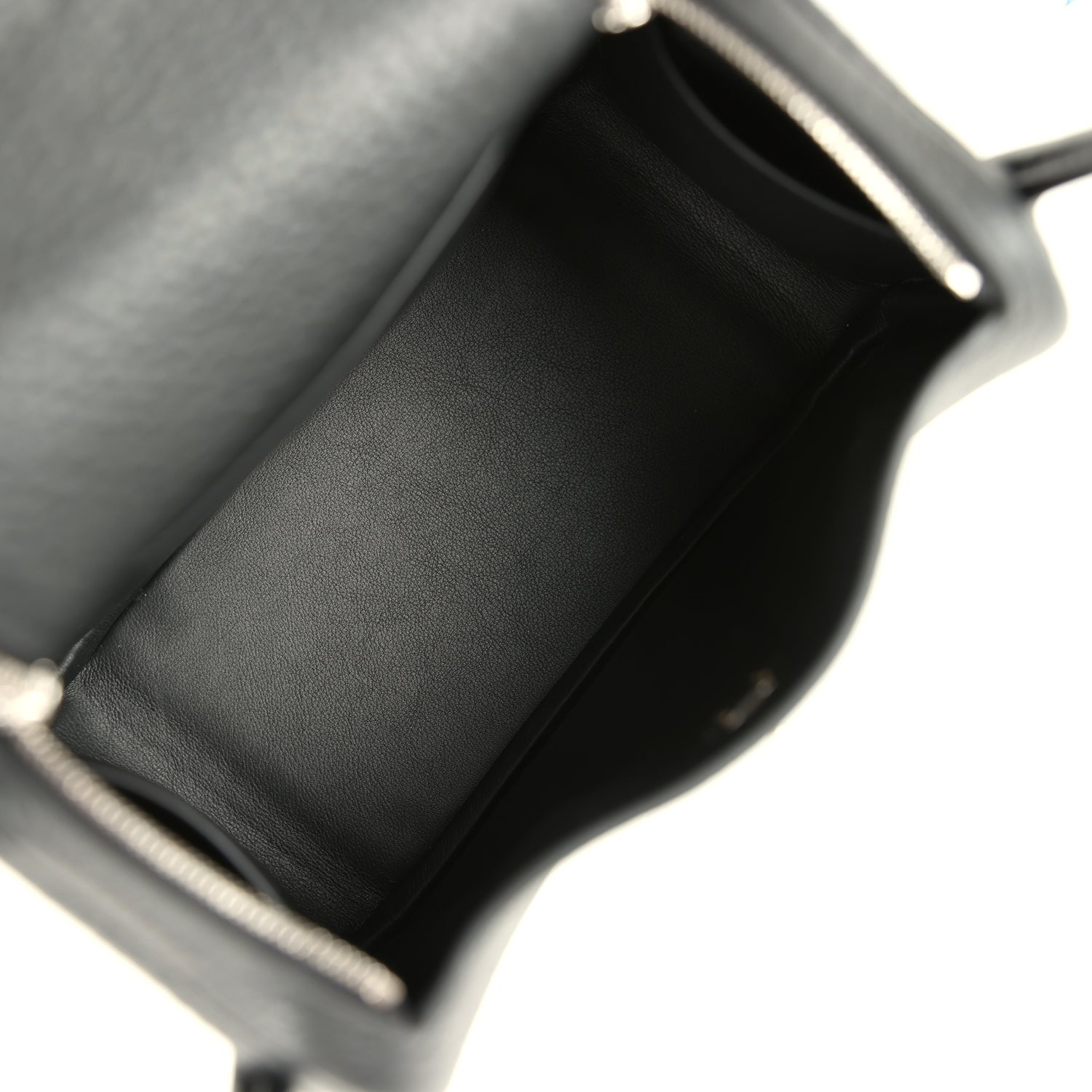 Hermes Mini Lindy II Black Clemence Palladium Hardware