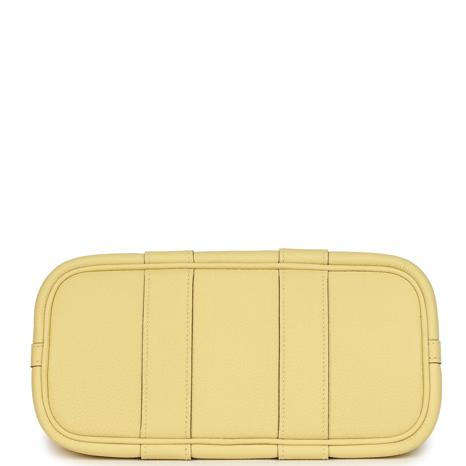Hermes Garden Party Neo 23 Jaune Poussin Togo Palladium Hardware