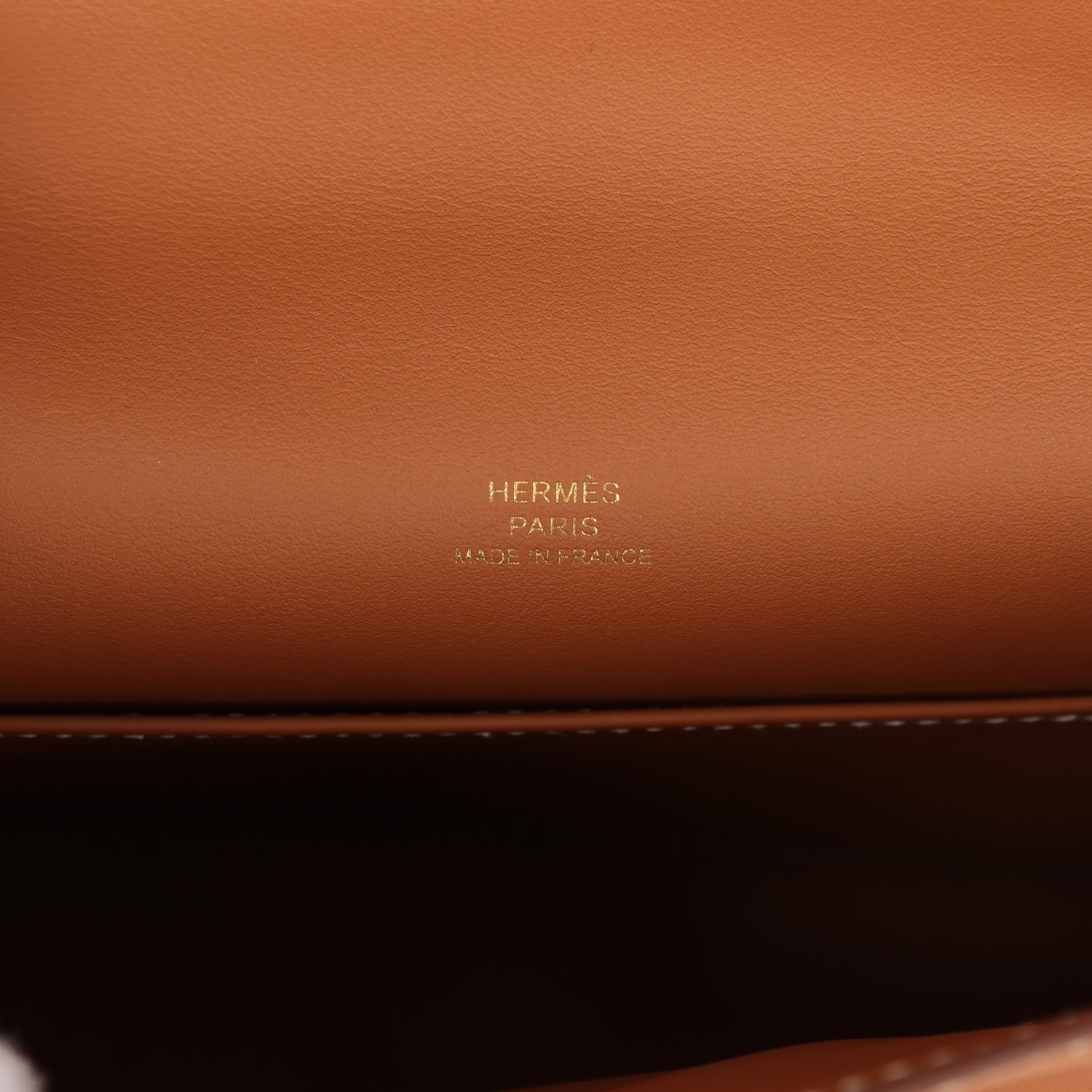 Hermes Kelly Pochette Gold Swift Gold Hardware