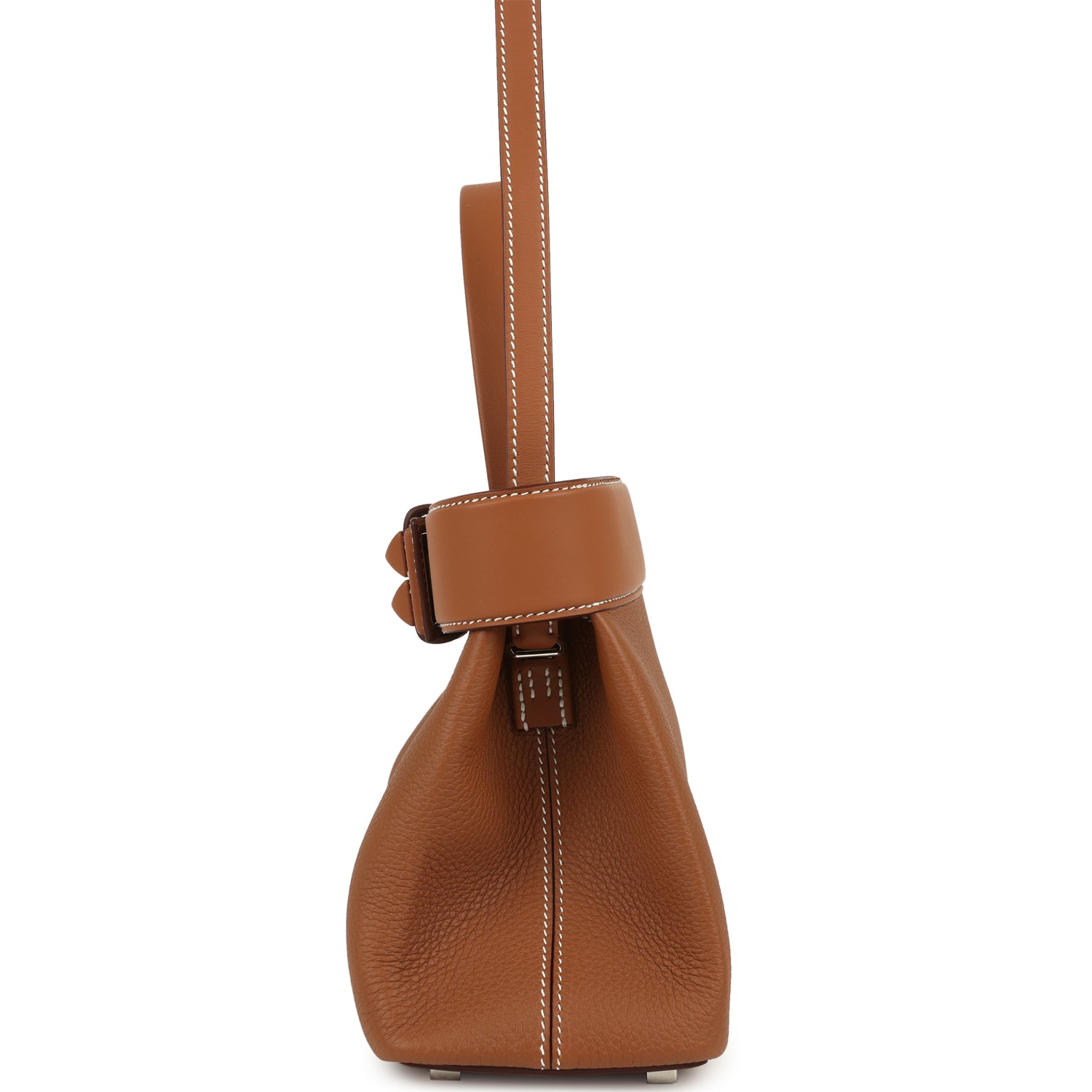 Hermes Medor Bag Gold Togo and Swift Palladium Hardware