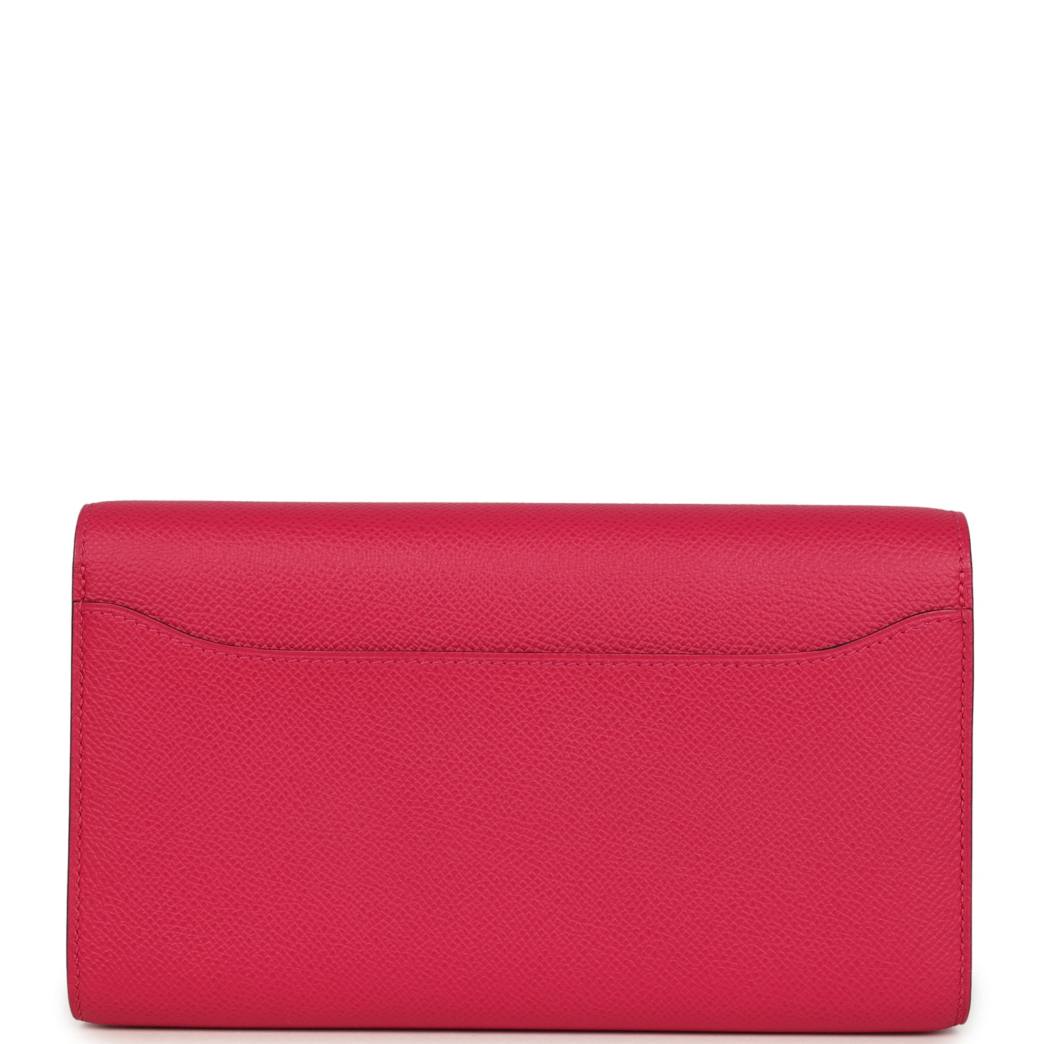 Pre-owned Hermes Constance Wallet To Go Rose Mexico Epsom Lizard Marquette Palladium Hardware