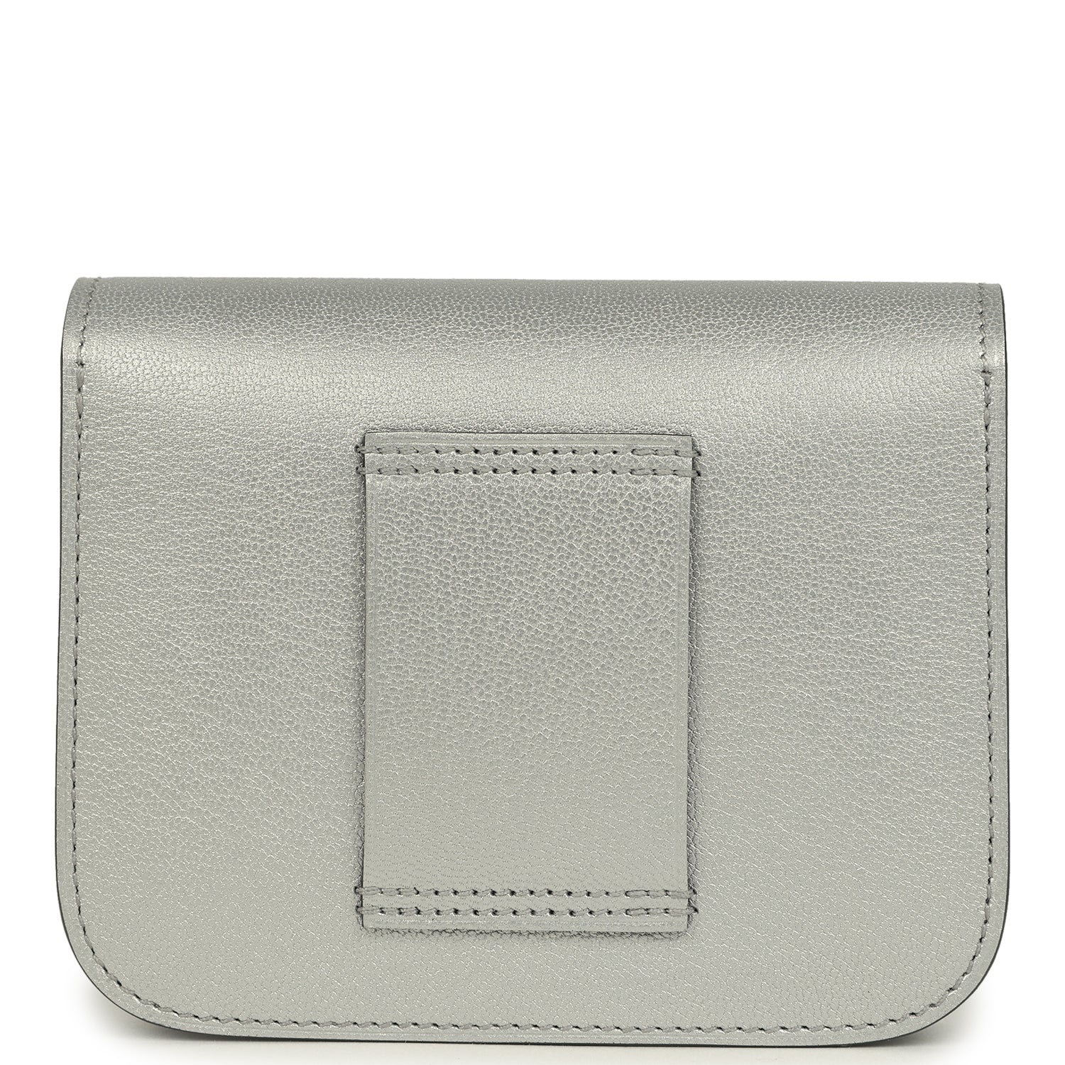Hermes Constance Slim Wallet Argent Chevre Chamkilight Palladium Hardware