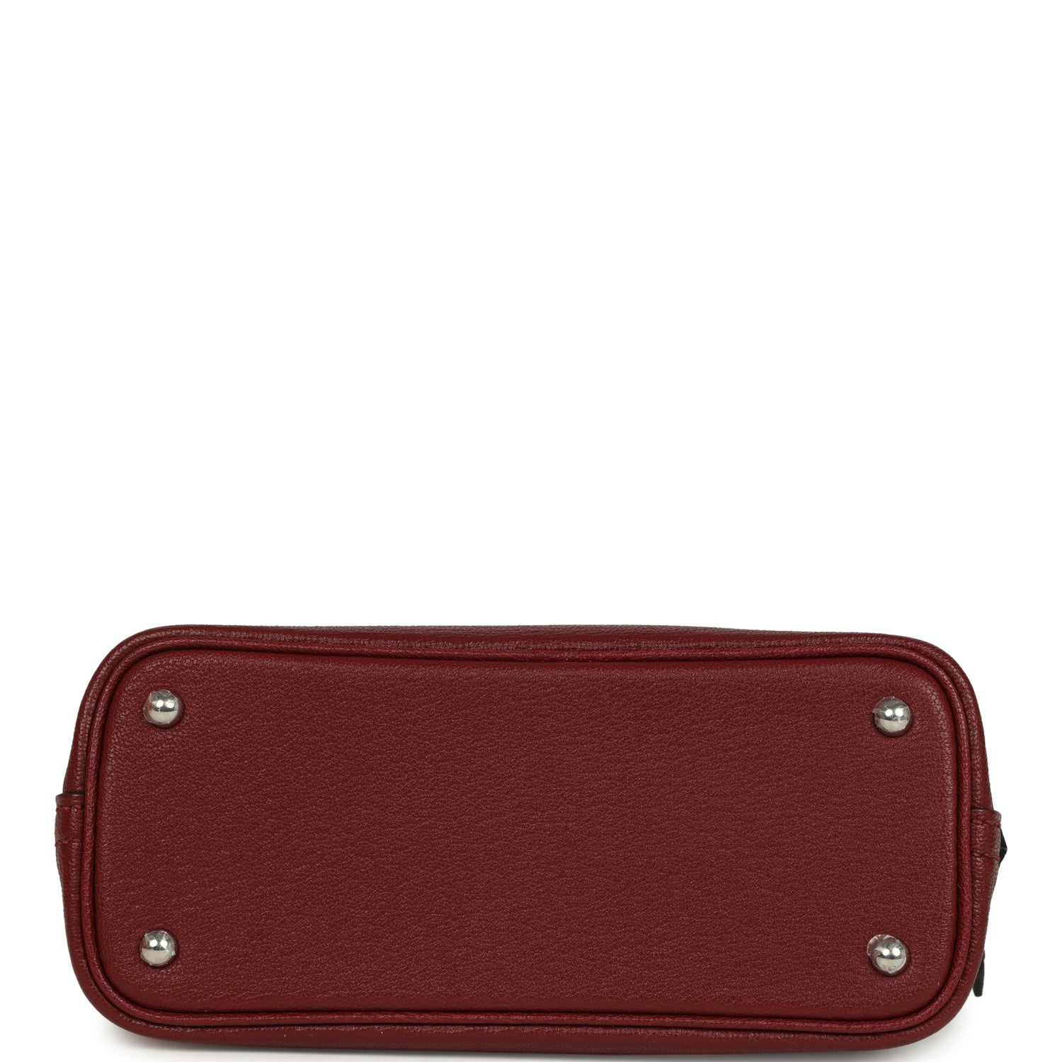 Hermes 1923 Bolide Mini Rouge H Chevre Palladium Hardware