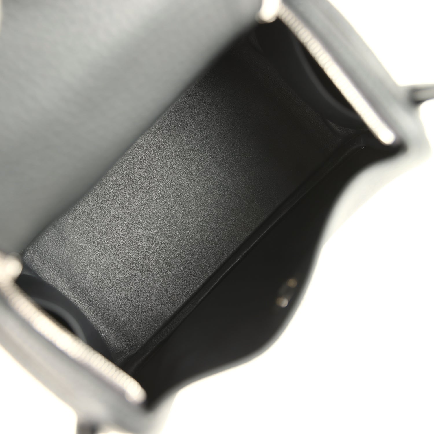 Hermes Mini Lindy II Black Clemence Palladium Hardware