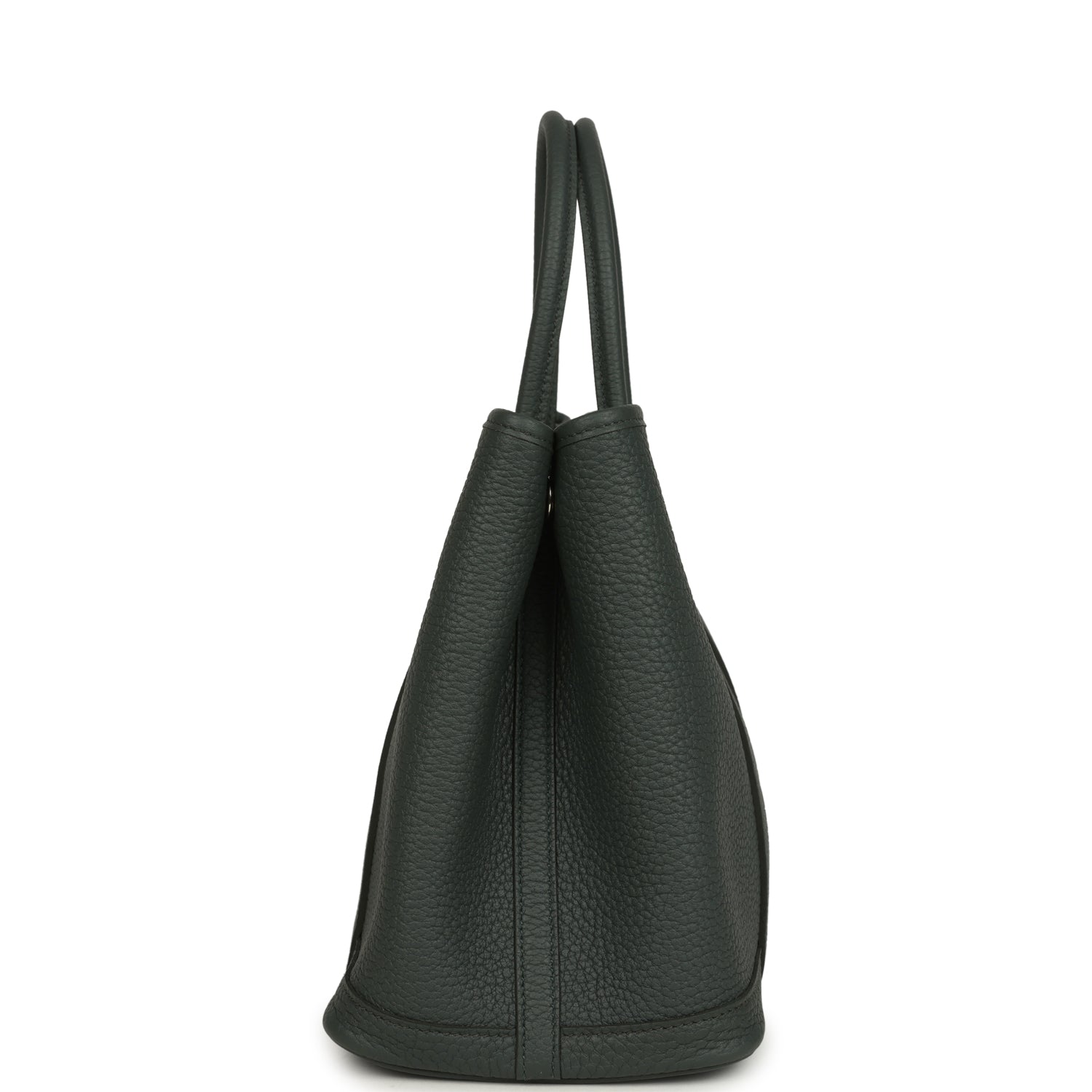 Hermes Garden Party 30 Vert Mangrove Negonda Palladium Hardware
