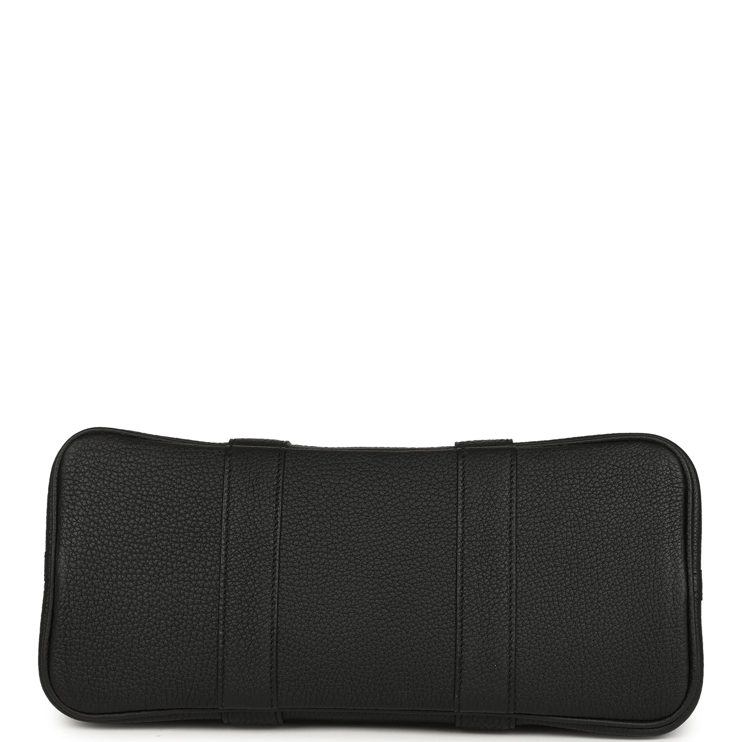 Hermes Garden Party 30 Black Negonda Palladium Hardware