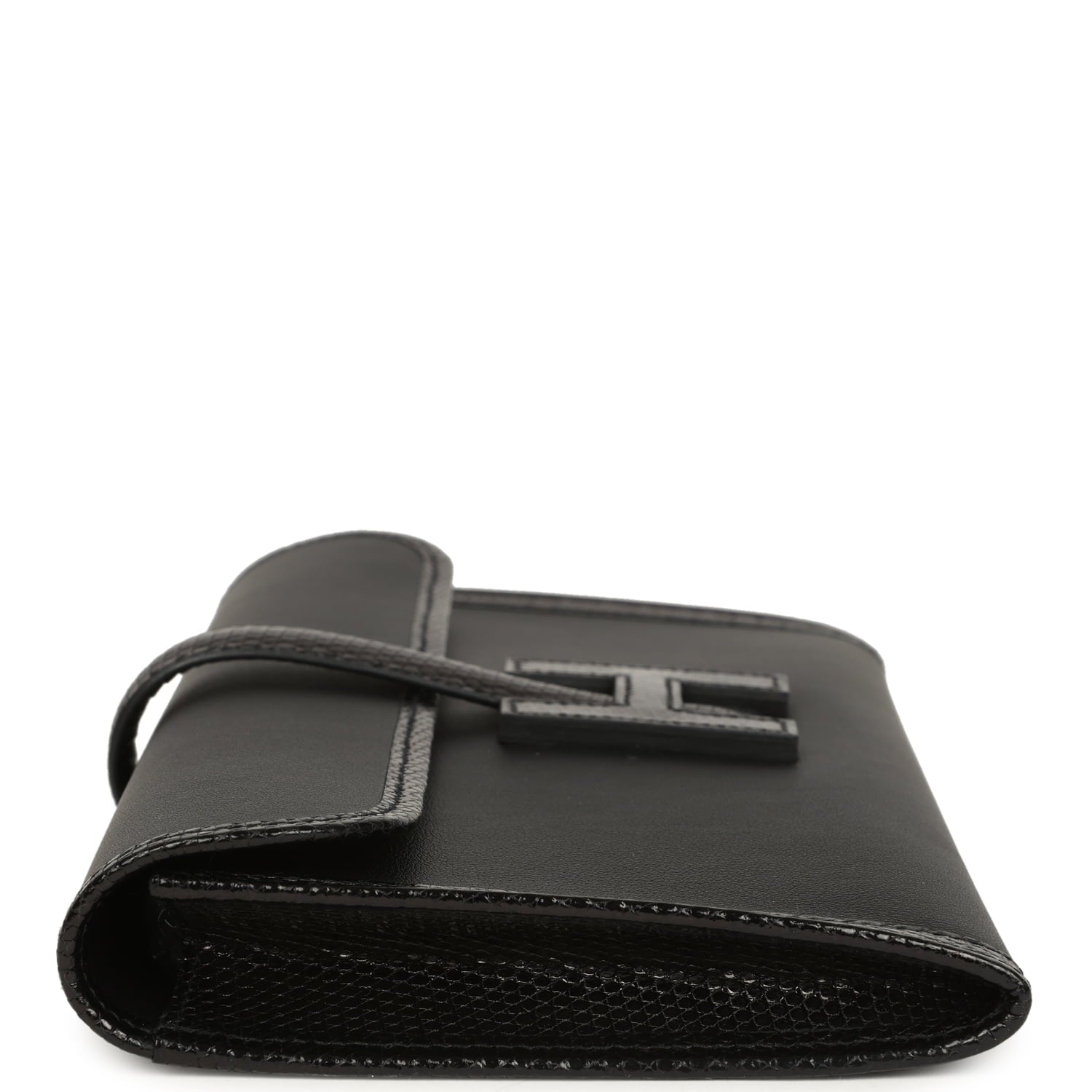 Hermes Jige Elan 29 Black Swift and Shiny Lizard Touch