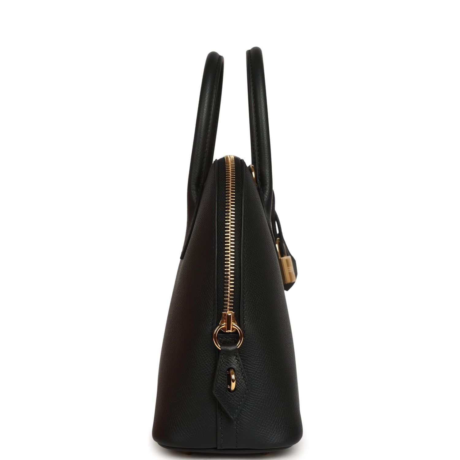 Hermes 1923 Bolide 25 Black Epsom Gold Hardware