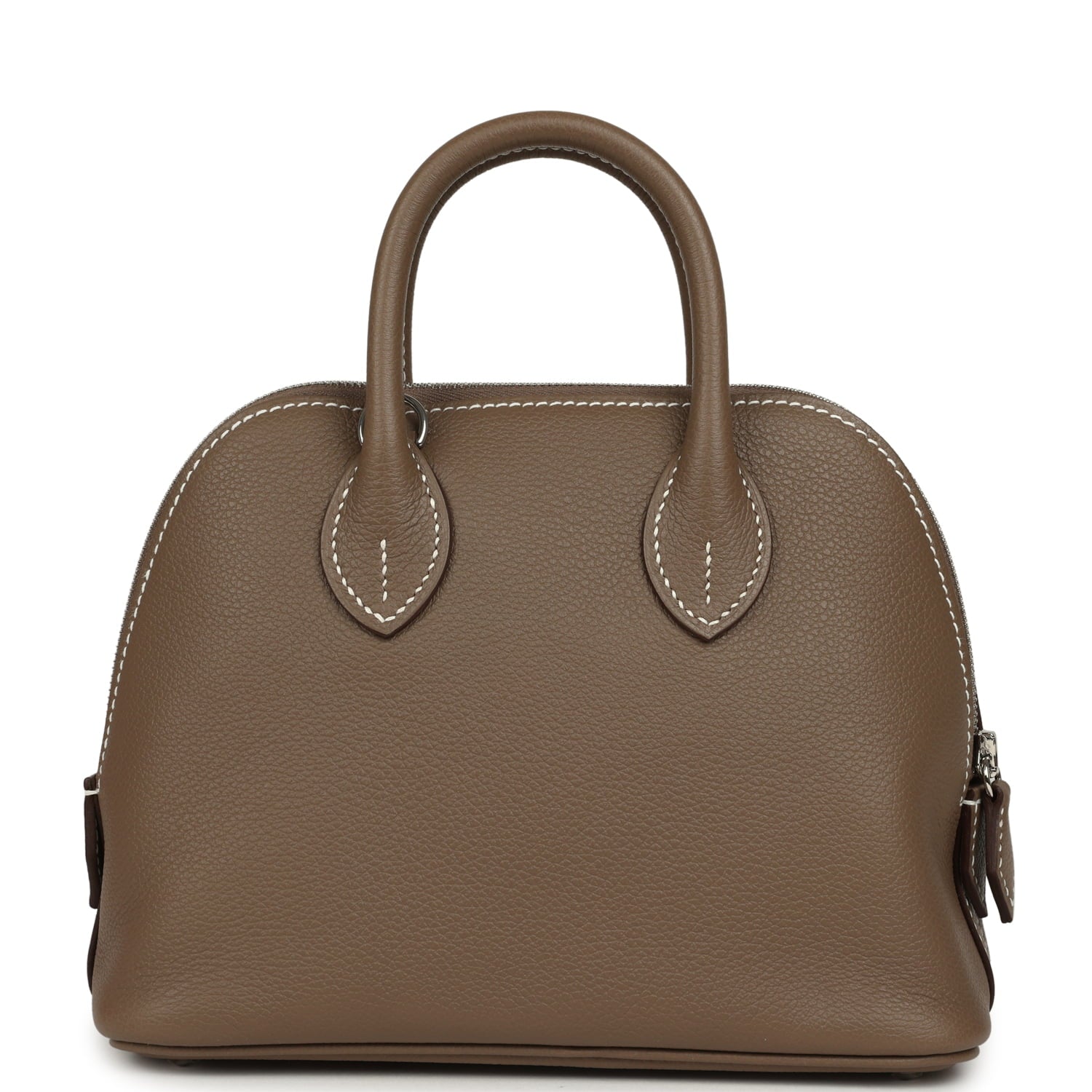 Hermes 1923 Bolide Mini Etoupe Evercolor Palladium Hardware