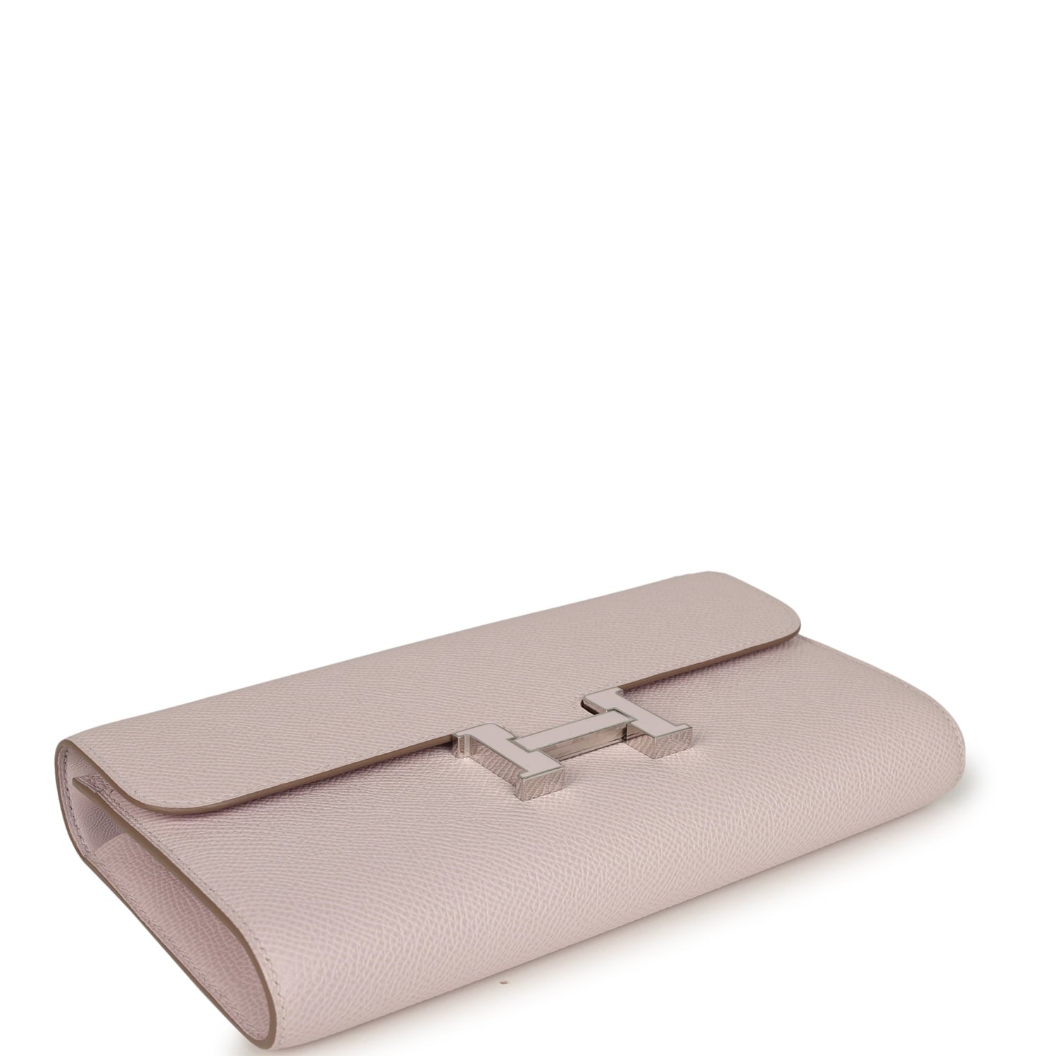 Hermes Constance Wallet To Go Mauve Pale Epsom Lacquered Palladium Hardware