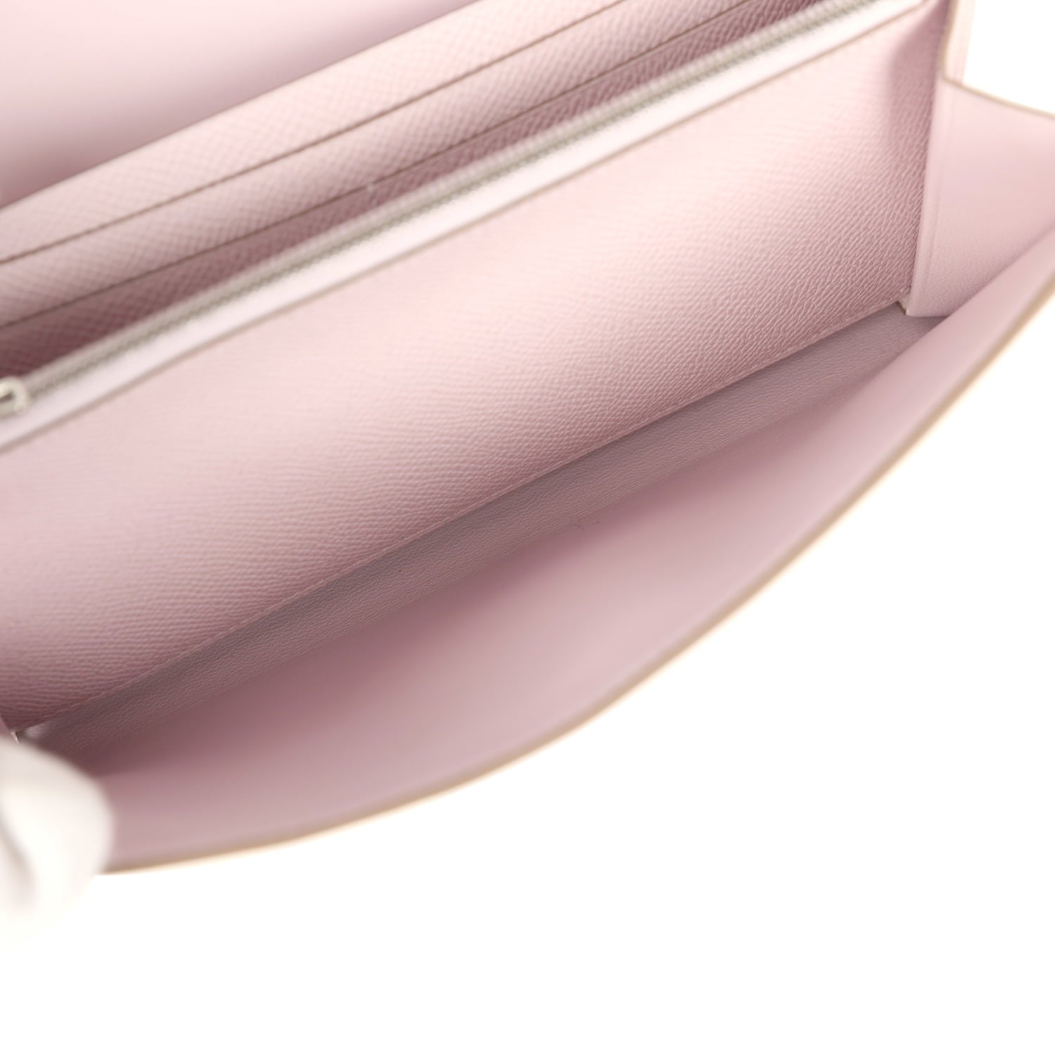 Hermes Constance Wallet To Go Mauve Pale Epsom Lacquered Palladium Hardware