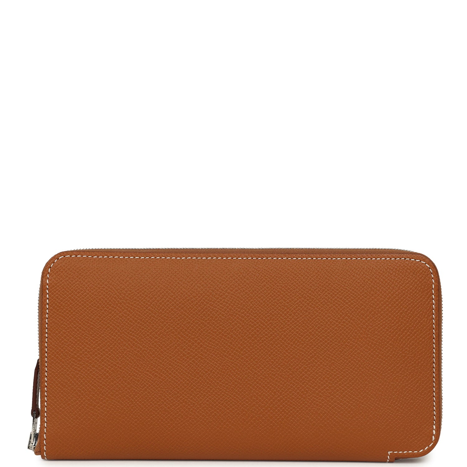 Hermes Silk'In Classique Long Wallet Gold Epsom Palladium Hardware