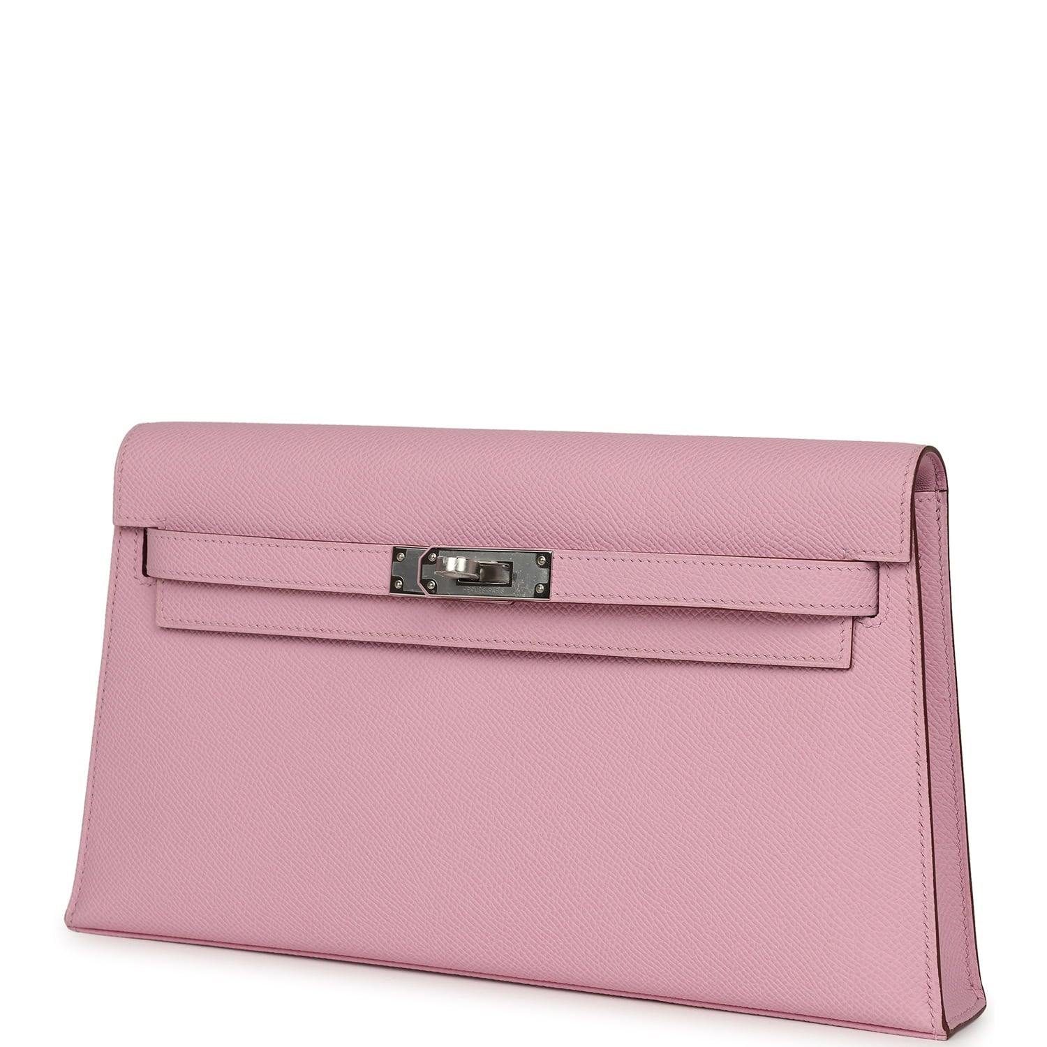 Hermes Kelly Elan Mauve Sylvestre Epsom Palladium Hardware