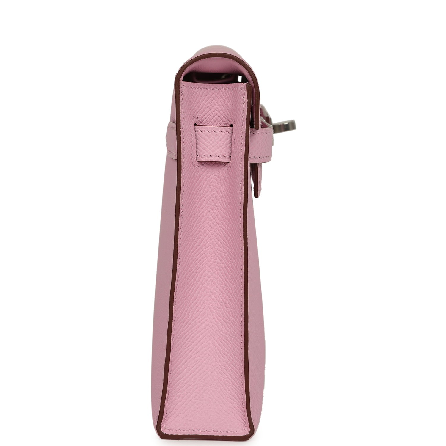 Hermes Kelly Elan Mauve Sylvestre Epsom Palladium Hardware