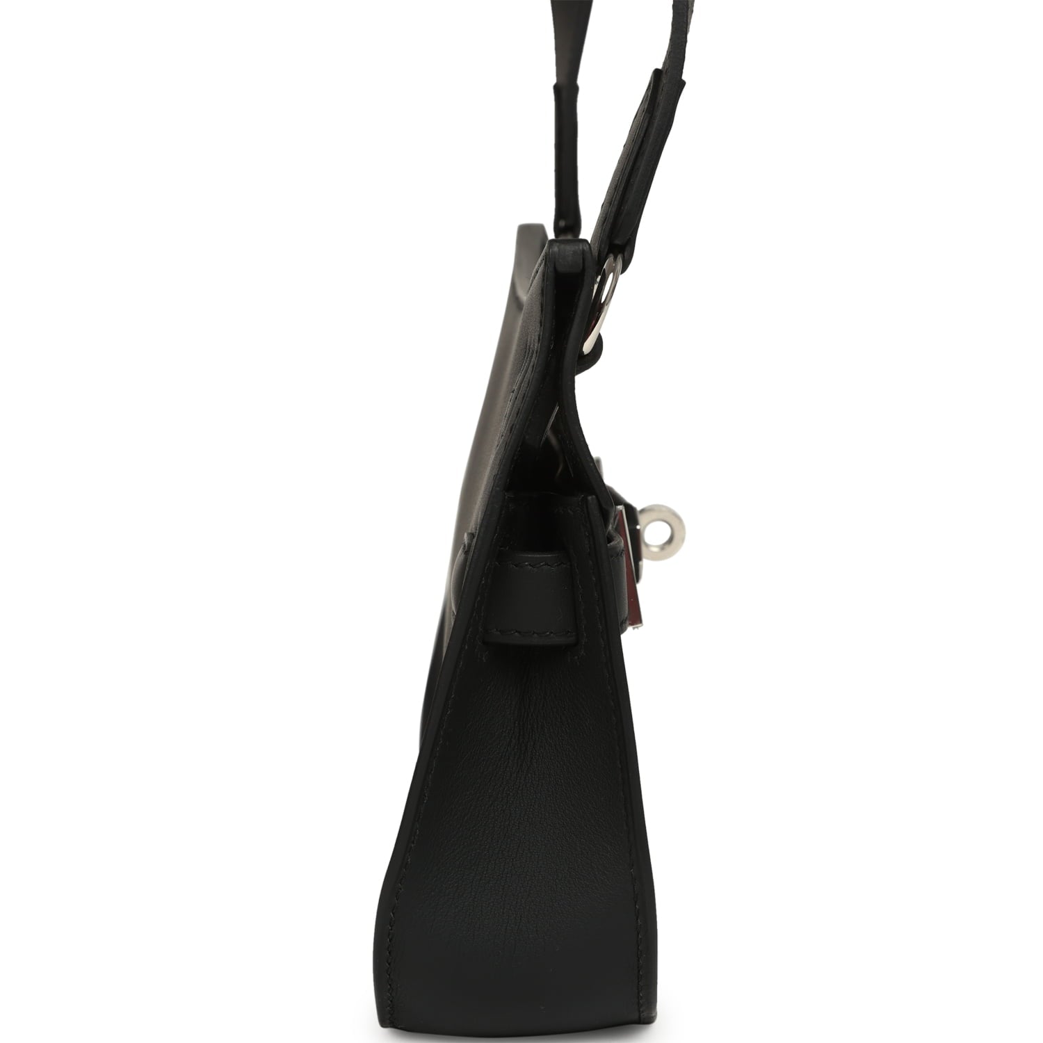 Hermes Jypsiere Mini Black Swift Palladium Hardware