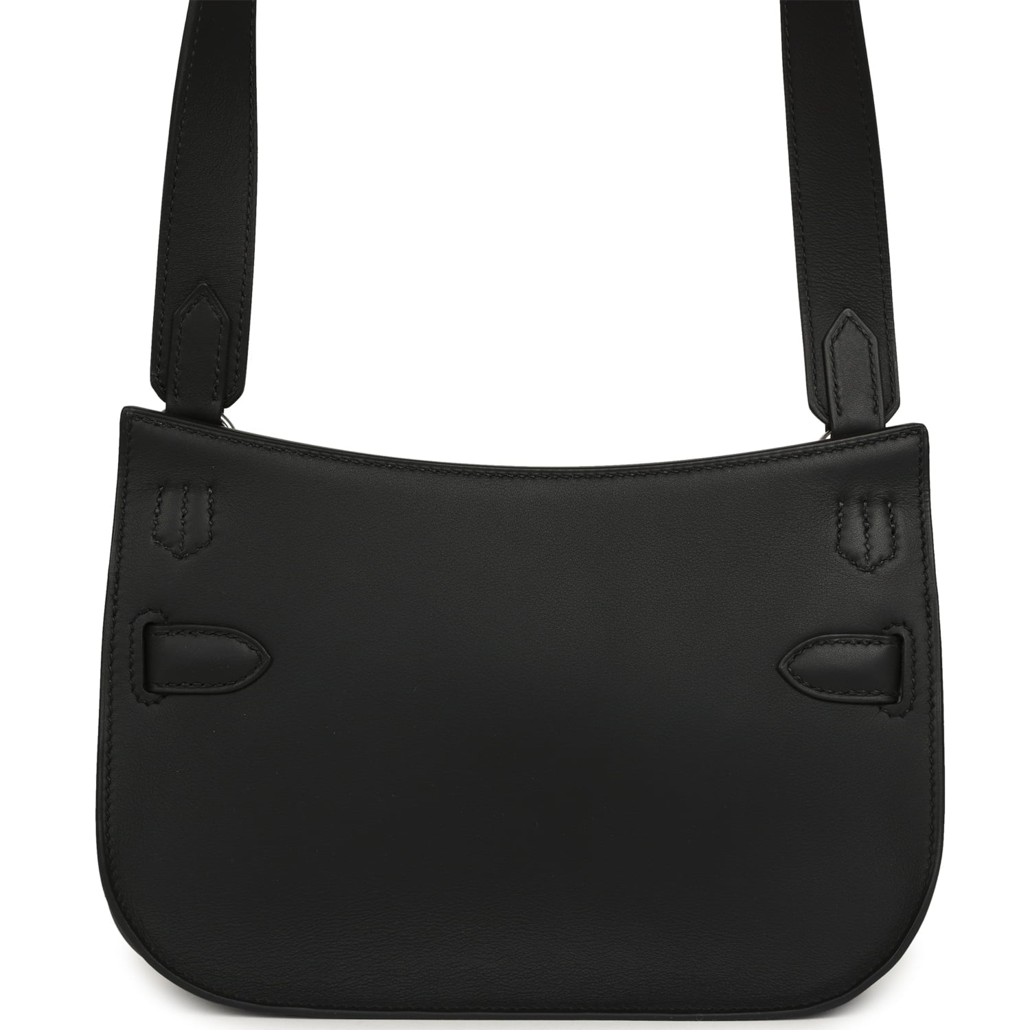 Hermes Jypsiere Mini Black Swift Palladium Hardware