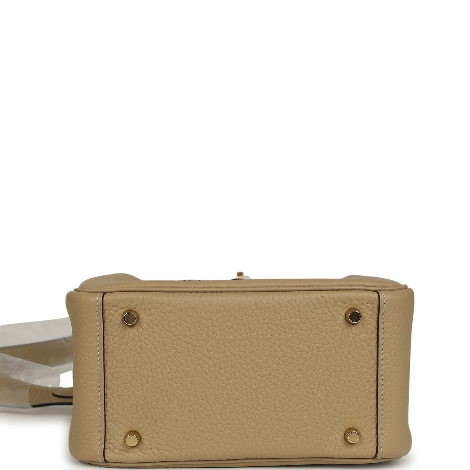 Hermes Mini Lindy II Trench Verso Clemence Gold Hardware