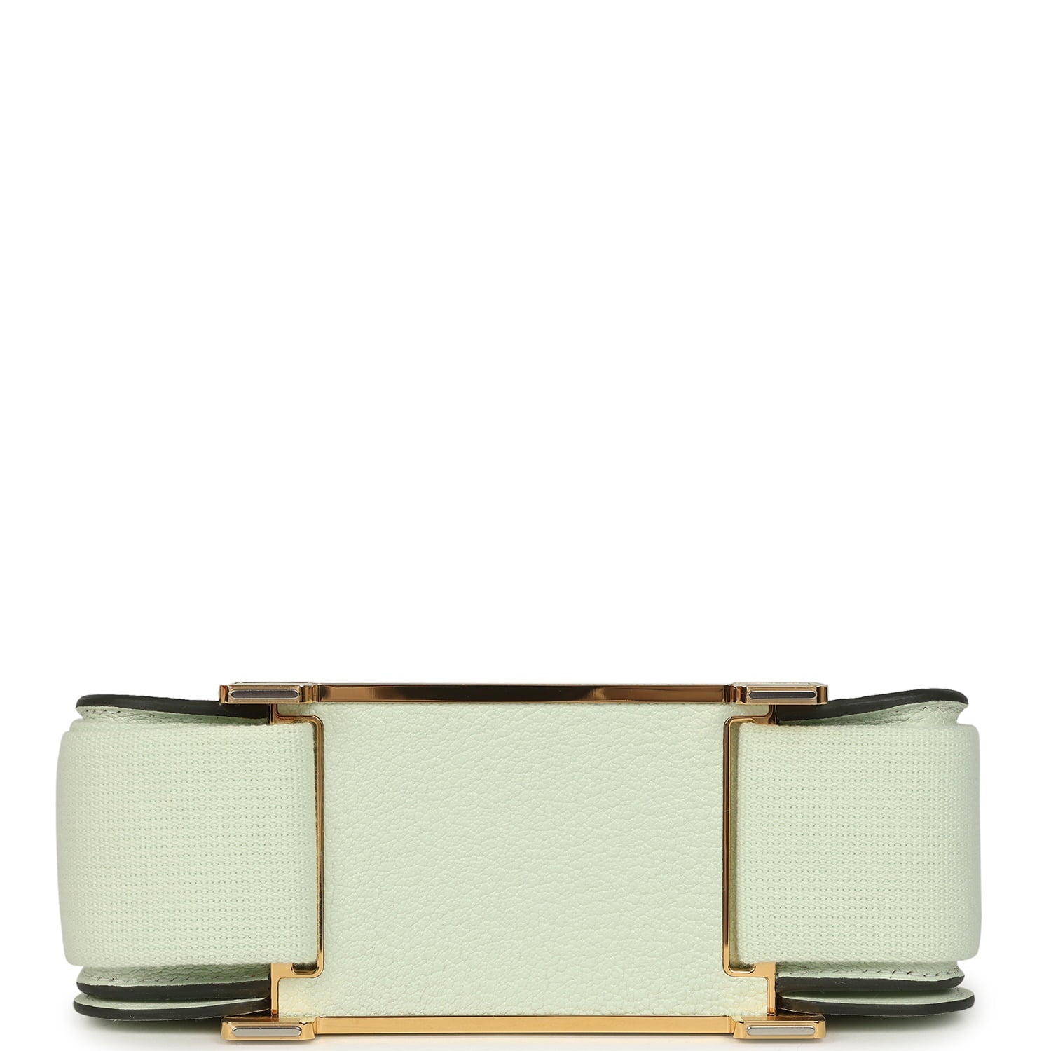 Hermes Geta Vert Fizz Chevre Mysore Gold Hardware