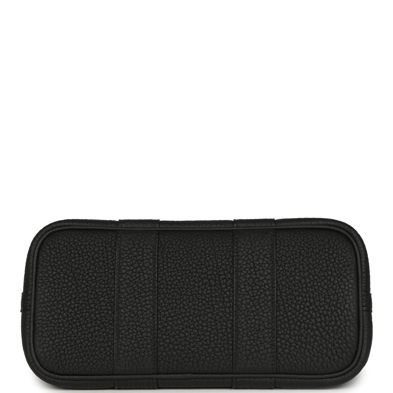 Hermes Garden Party Neo 23 Denim Moyen and Black Negonda Palladium Hardware