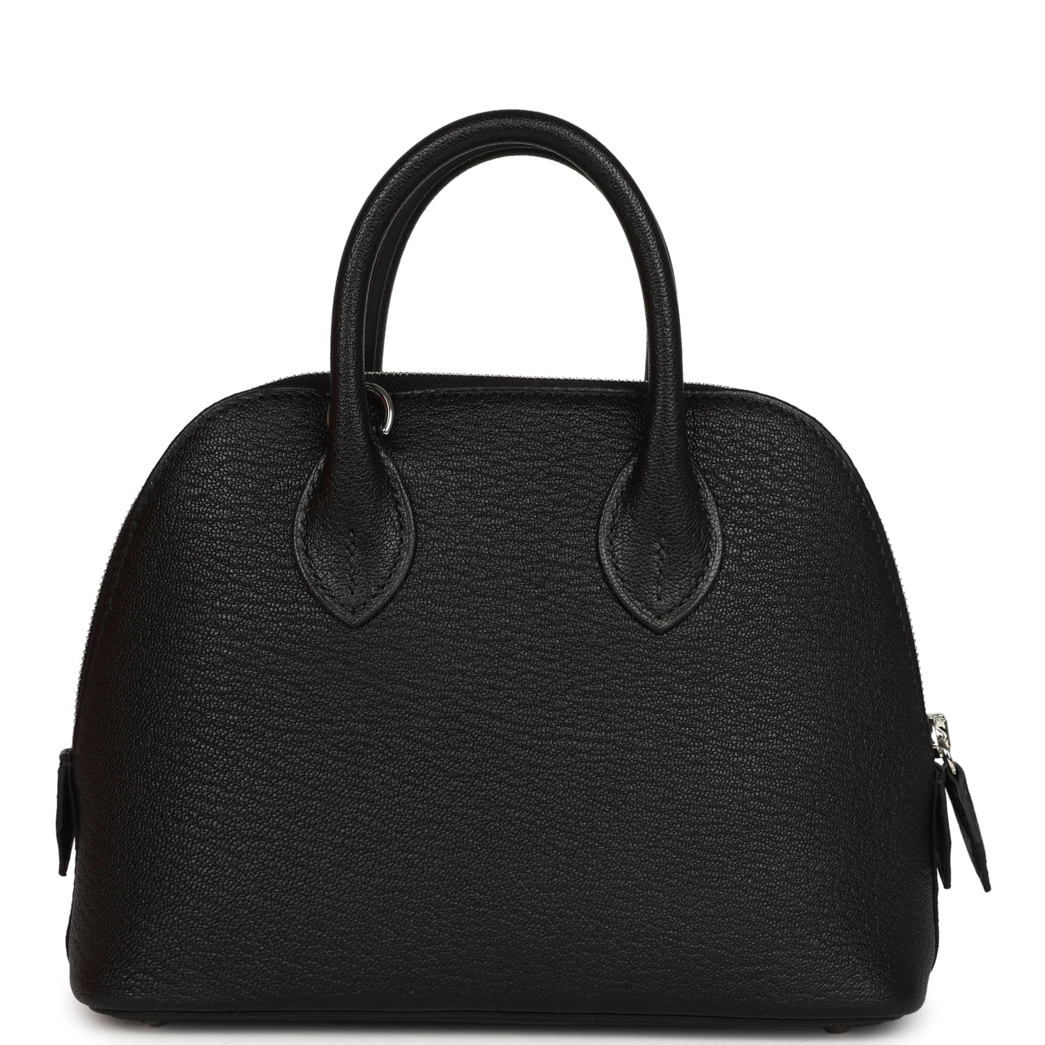 Hermes 1923 Bolide Mini Black Chevre Mysore Palladium Hardware