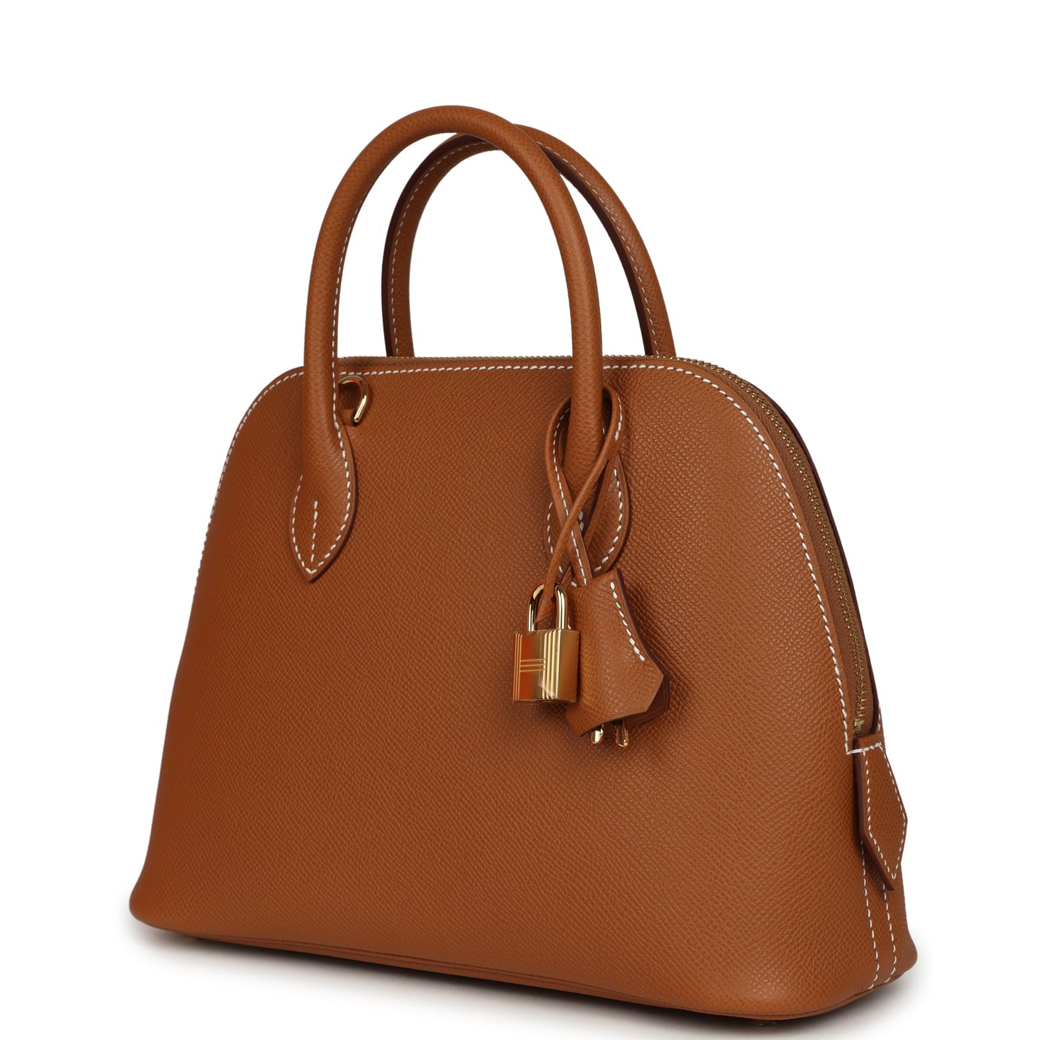 Hermes 1923 Bolide 25 Gold Epsom Gold Hardware