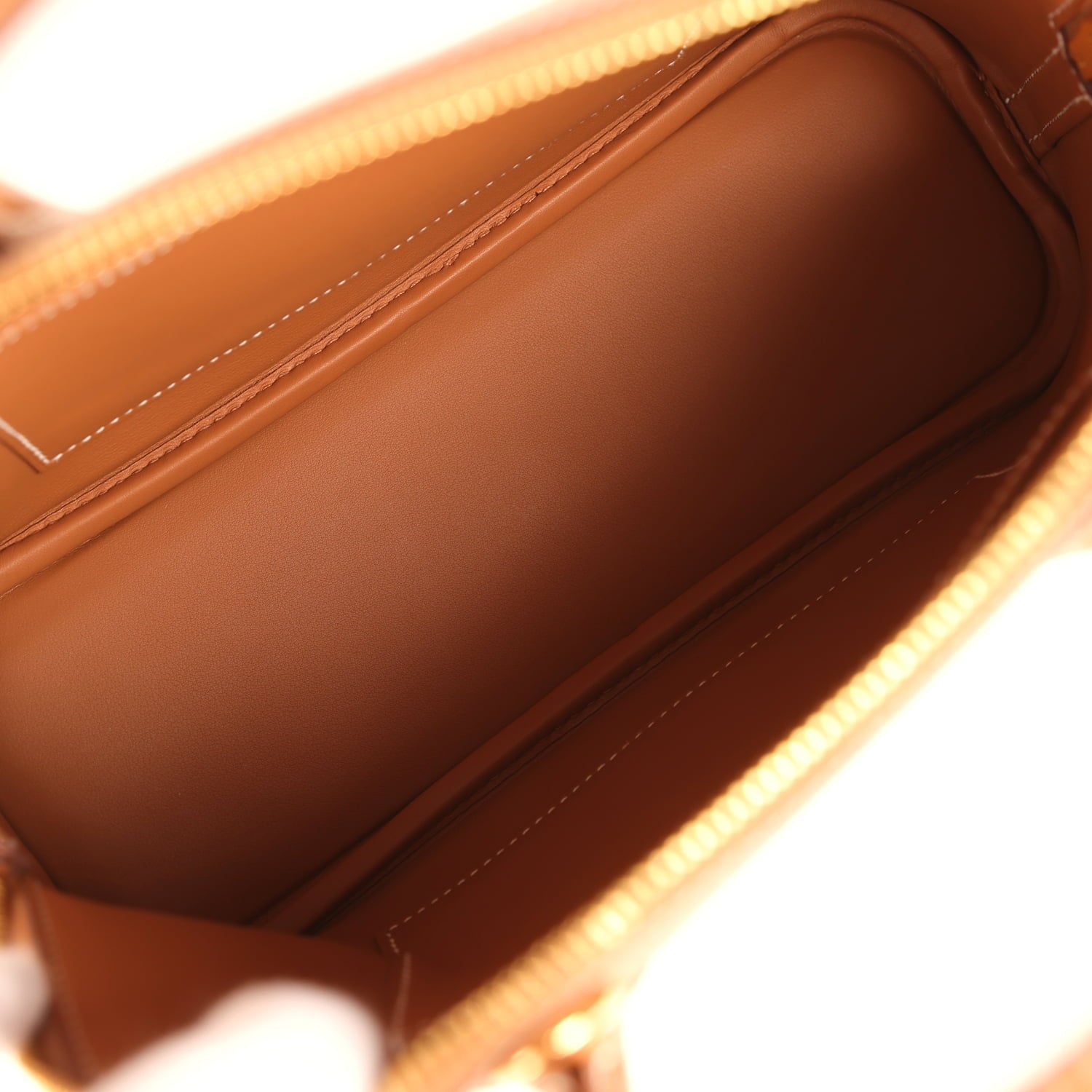 Hermes 1923 Bolide 25 Gold Epsom Gold Hardware