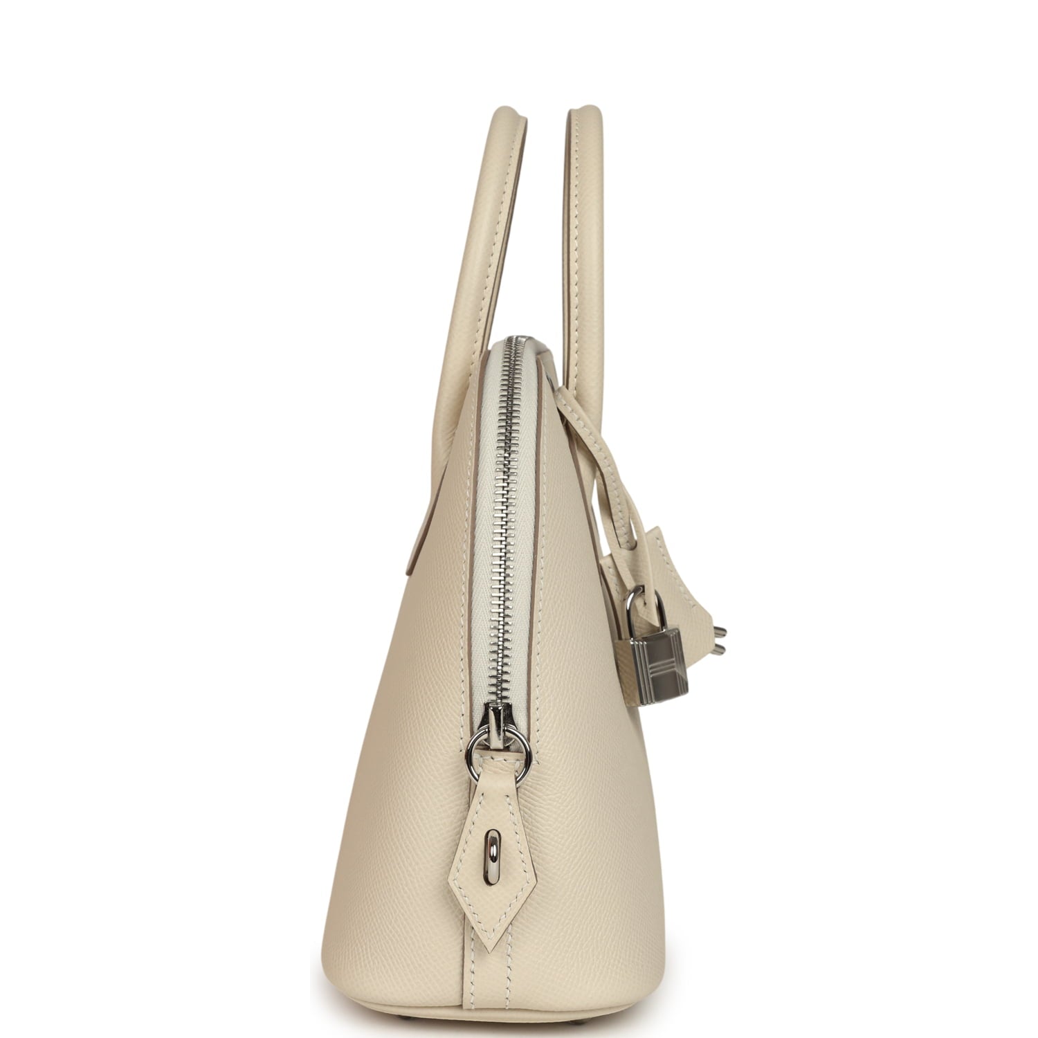 Hermes 1923 Bolide 25 Craie Epsom Palladium Hardware