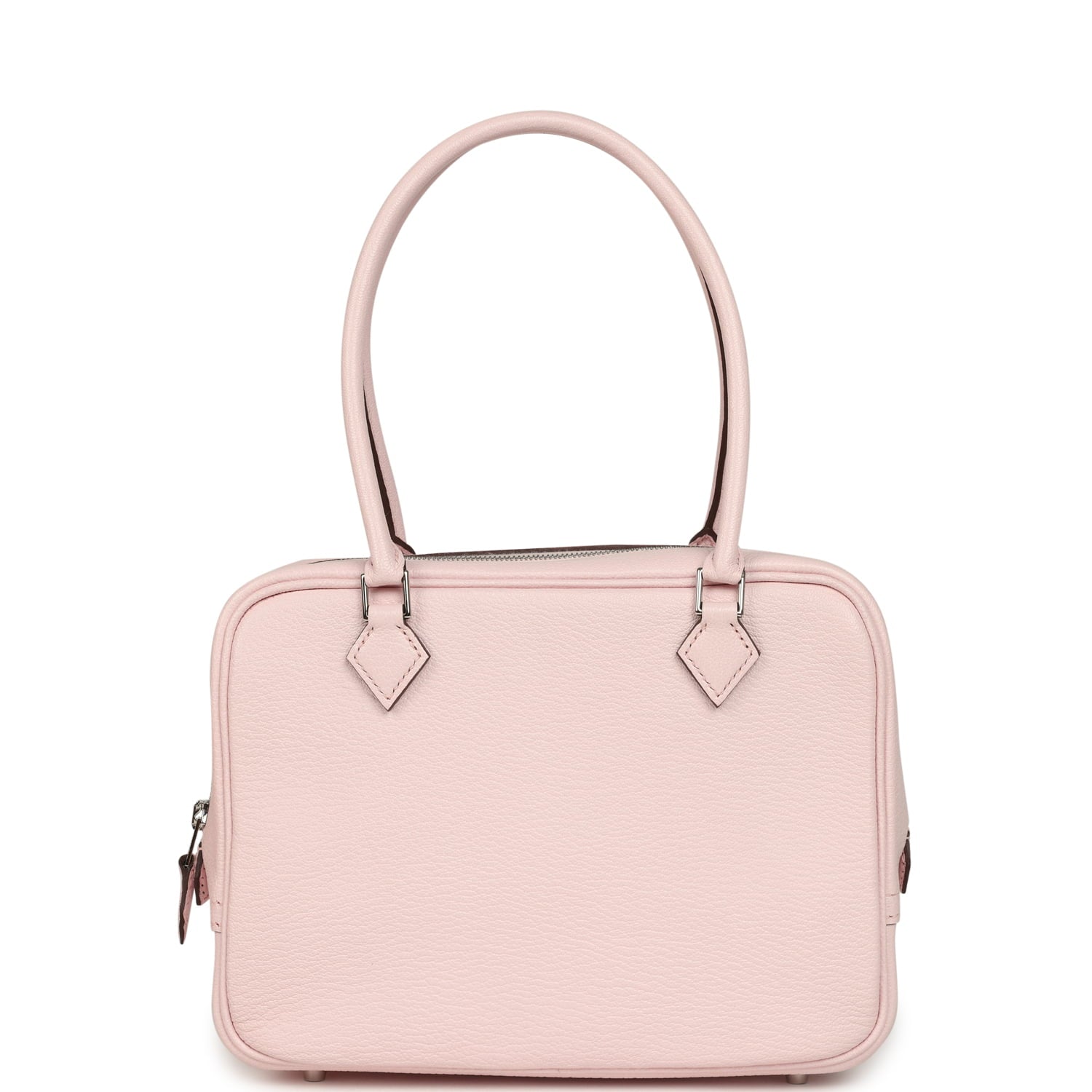 Hermes Mini Plume 21 Bag Rose Darling Chevre Palladium Hardware