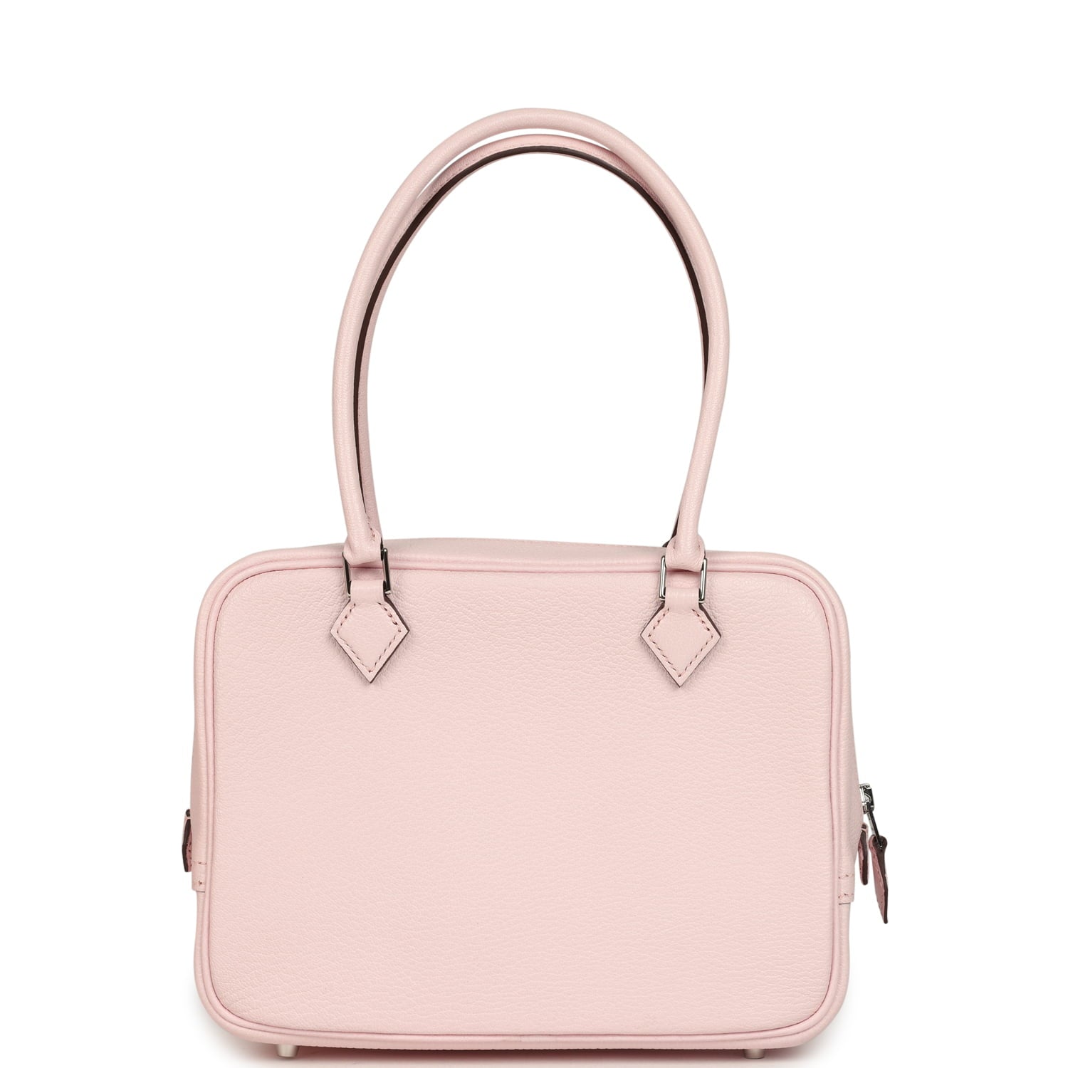 Hermes Mini Plume 21 Bag Rose Darling Chevre Palladium Hardware