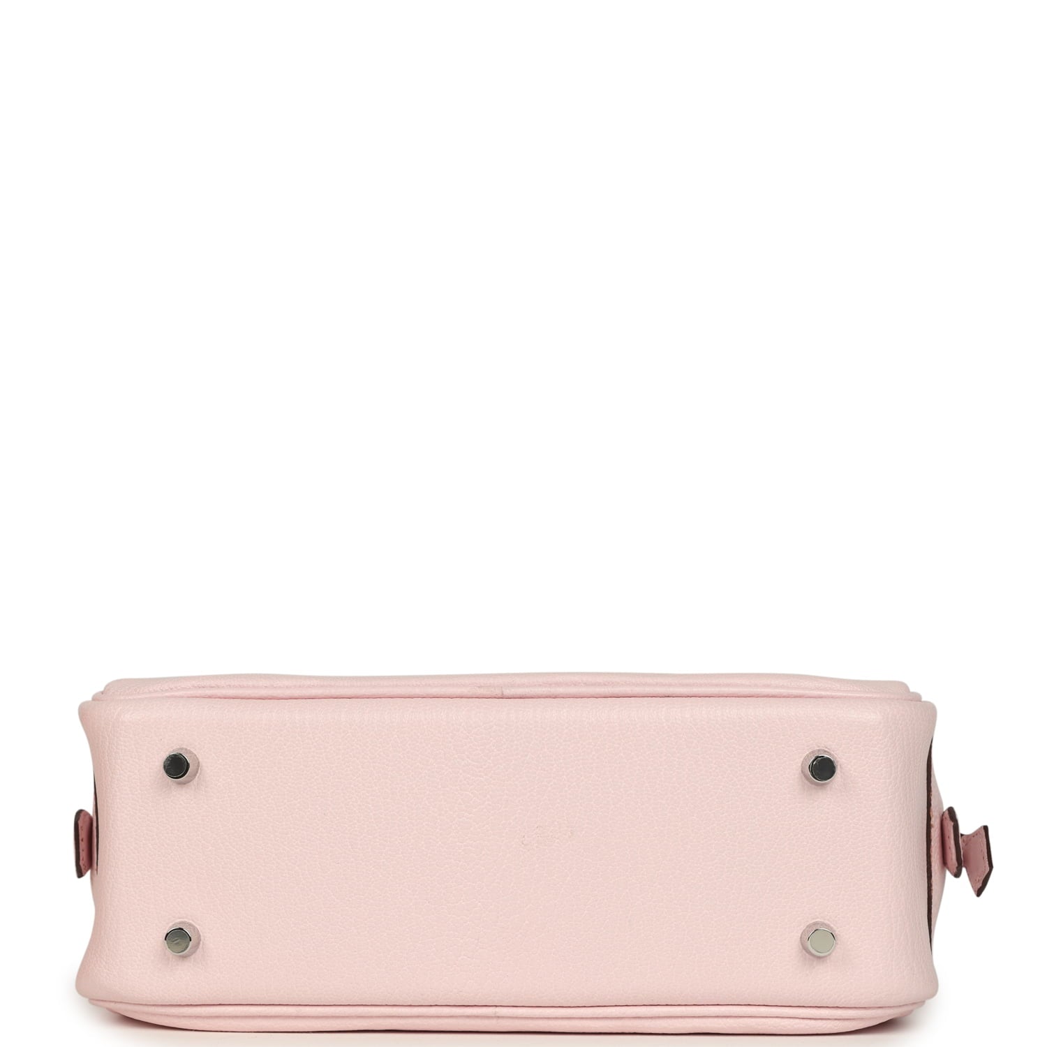 Hermes Mini Plume 21 Bag Rose Darling Chevre Palladium Hardware