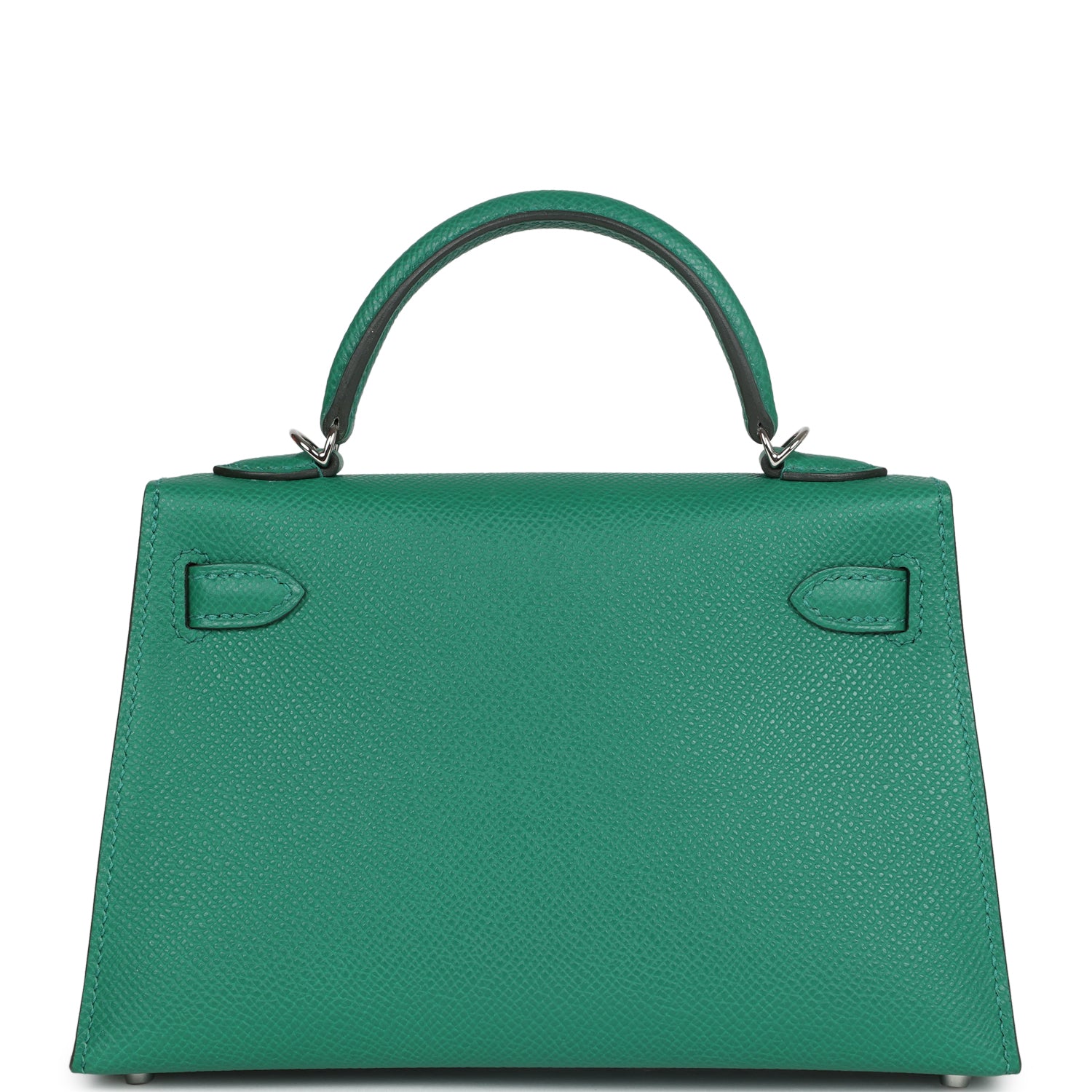 Hermes Kelly Sellier 20 Vert Vertigo Epsom Palladium Hardware