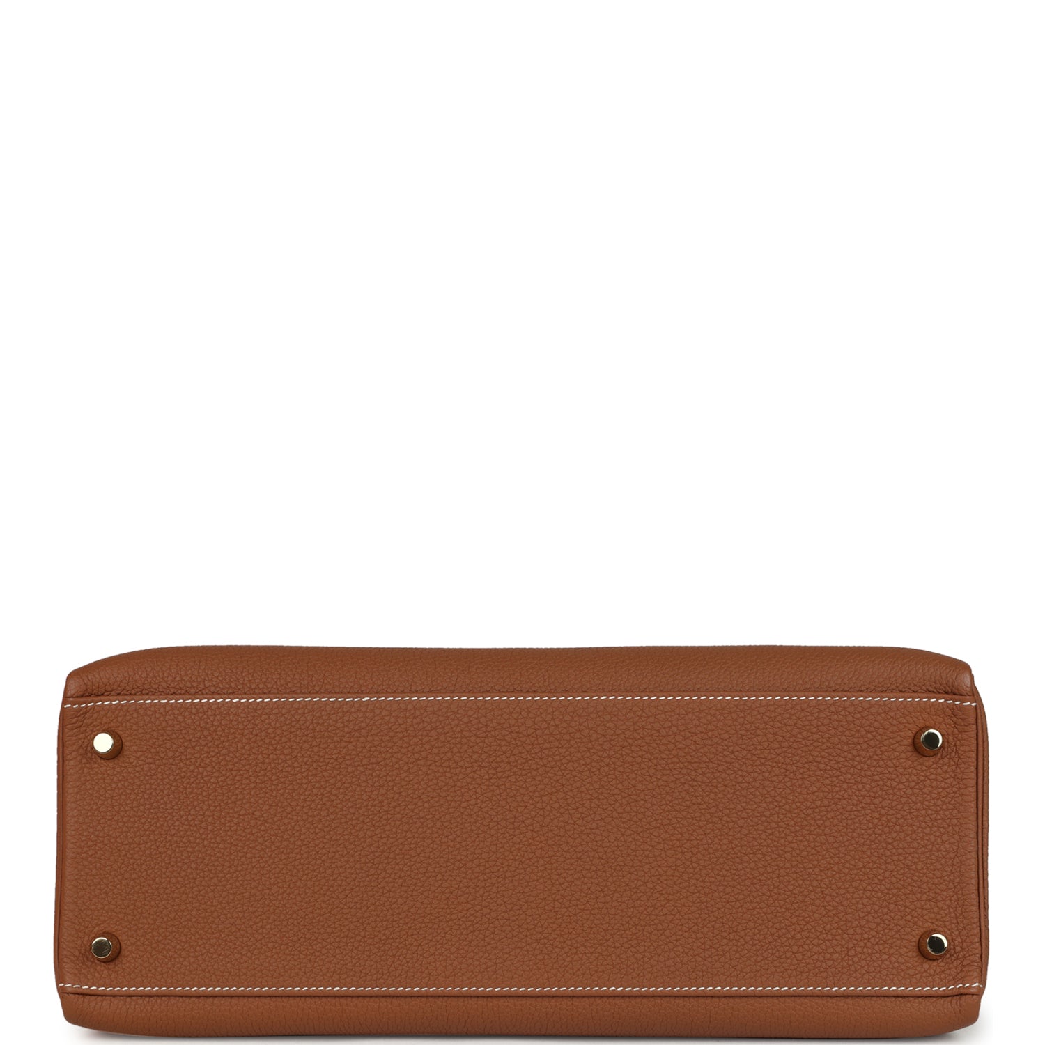 Pre-owned Hermes Kelly Retourne 35 Gold Togo Gold Hardware
