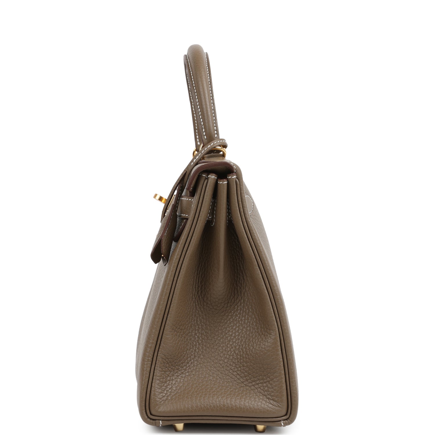 Hermes Kelly Retourne 28 Etoupe Clemence Gold Hardware