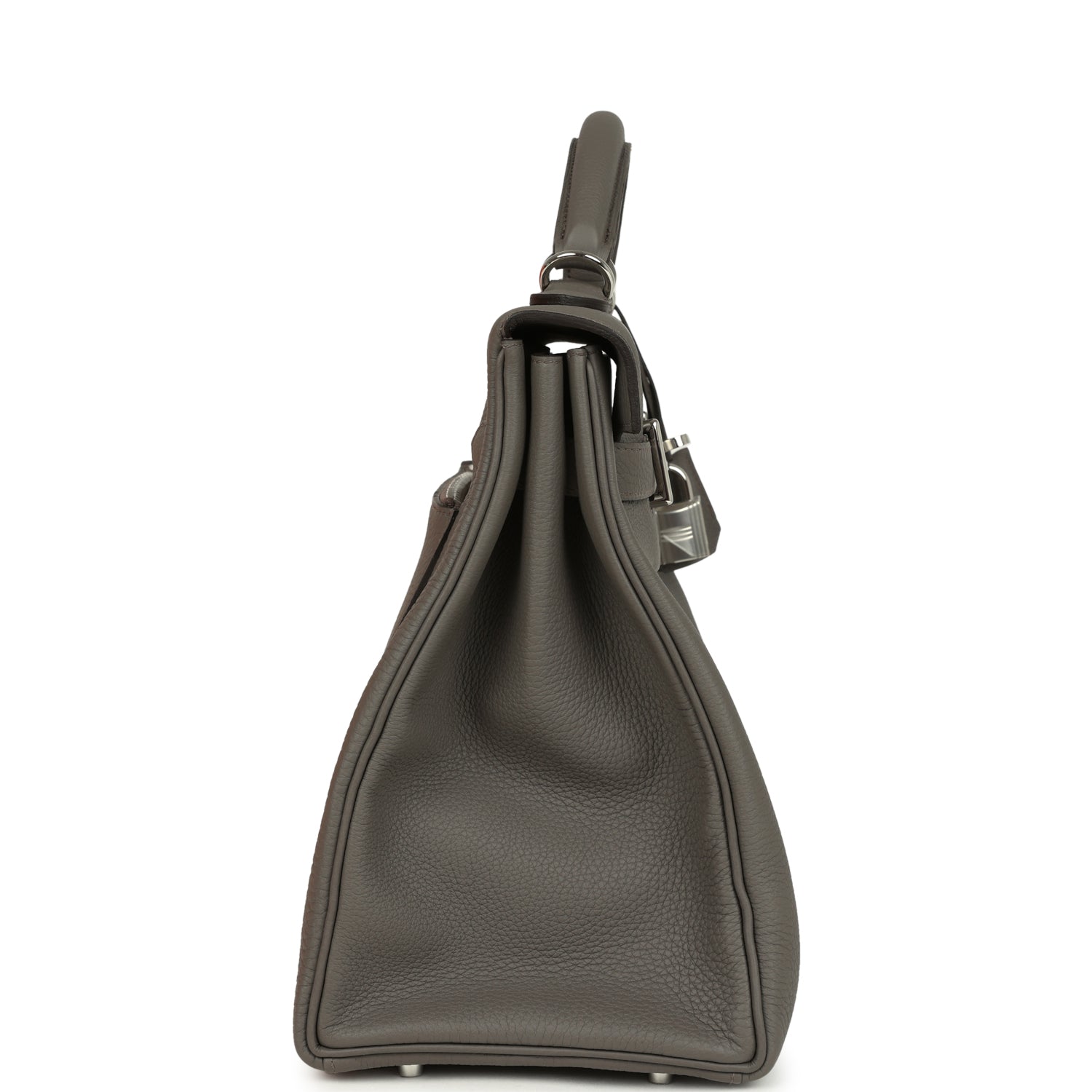 Hermes Kelly 42 Maxi Etain Togo Palladium Hardware