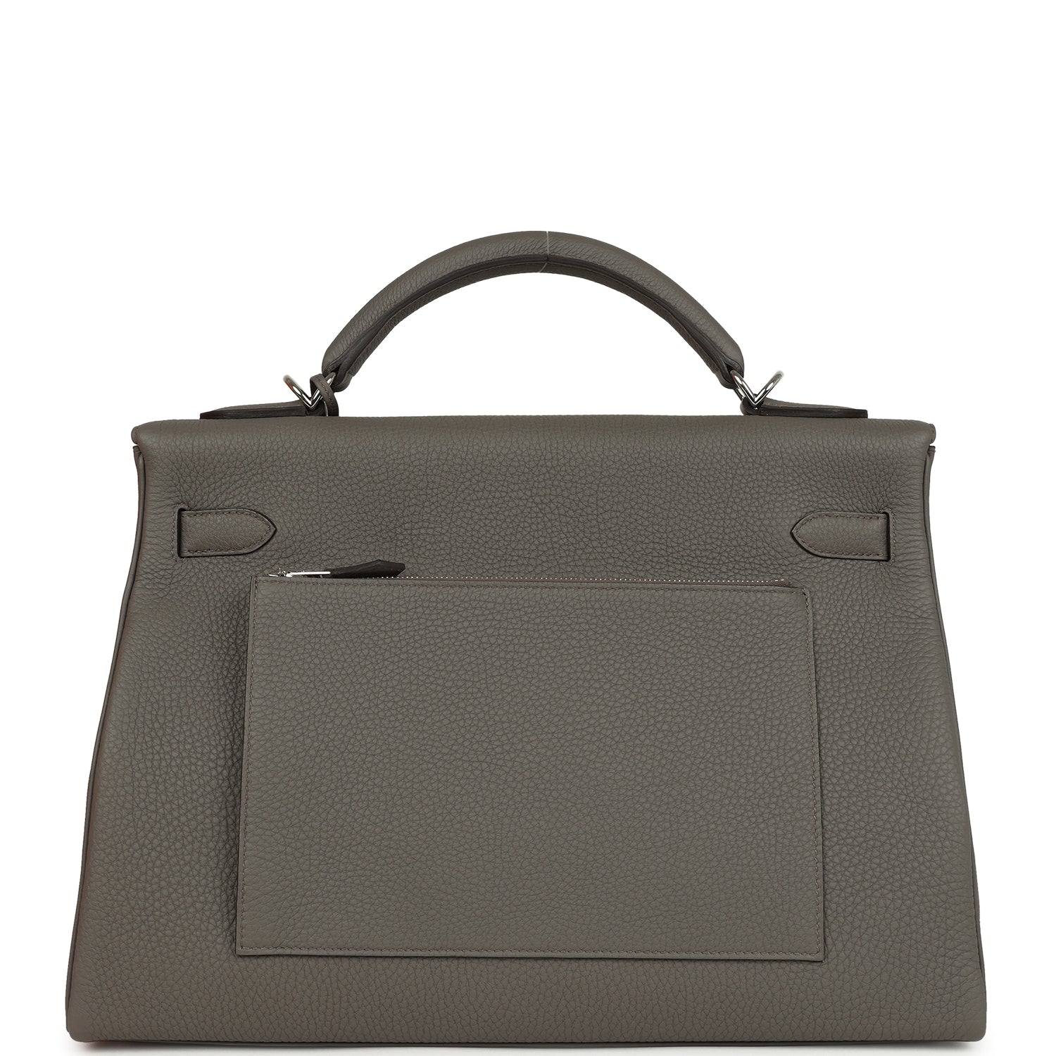 Hermes Kelly 42 Maxi Etain Togo Palladium Hardware