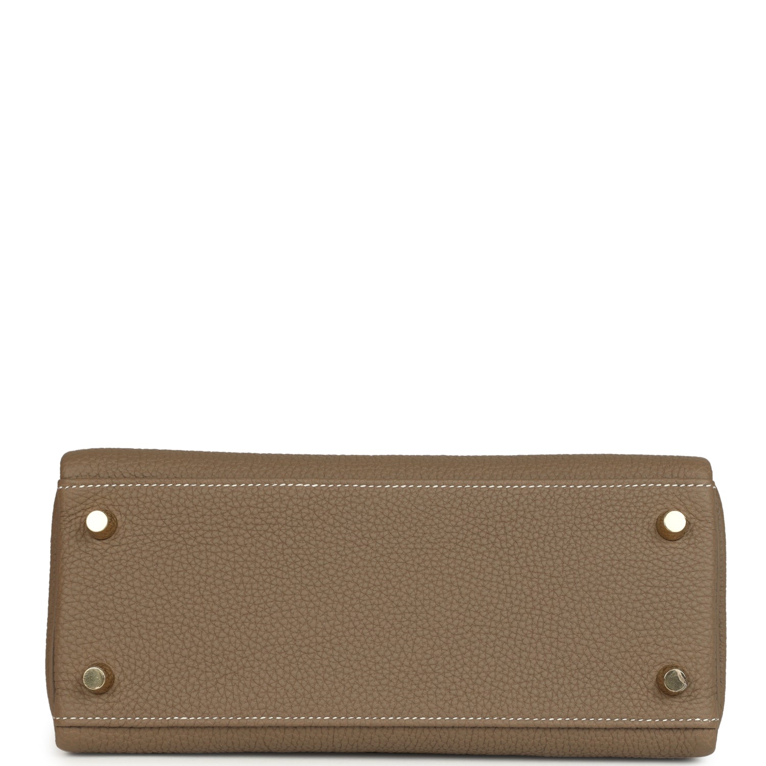 Hermes Kelly Retourne 25 Etoupe Togo Gold Hardware