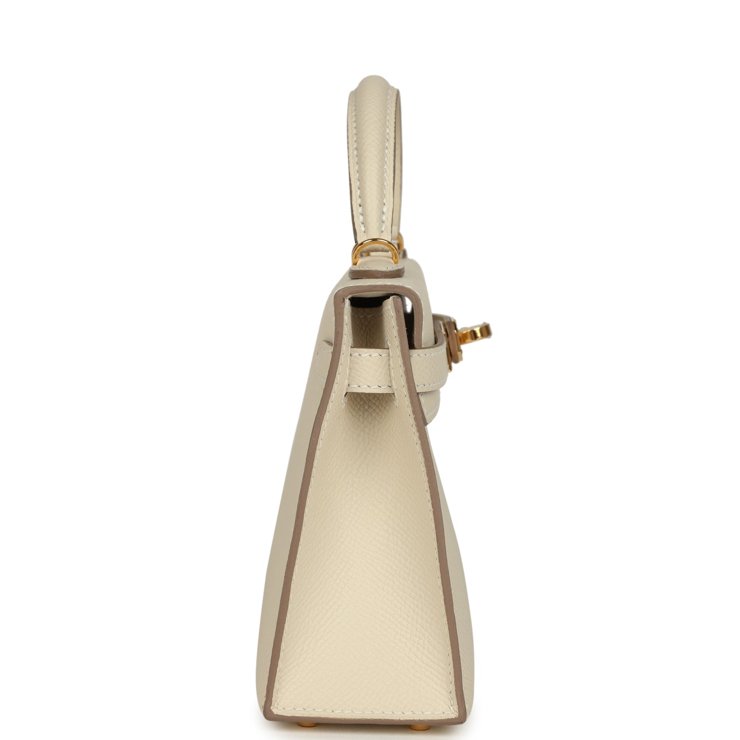 Hermes Kelly Sellier 20 Craie Epsom Gold Hardware