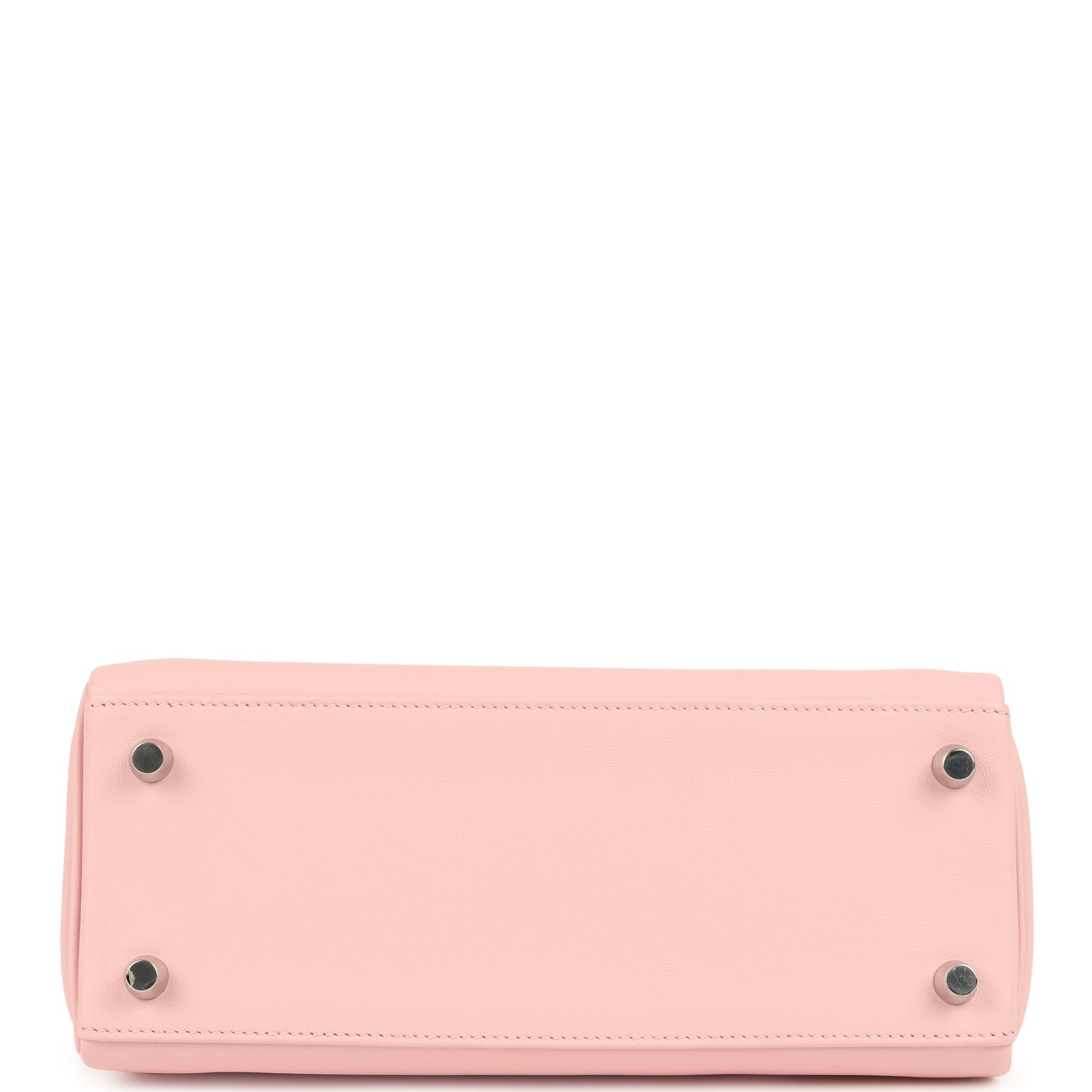 Hermes Kelly Retourne 25 Rose Sakura Swift Palladium Hardware