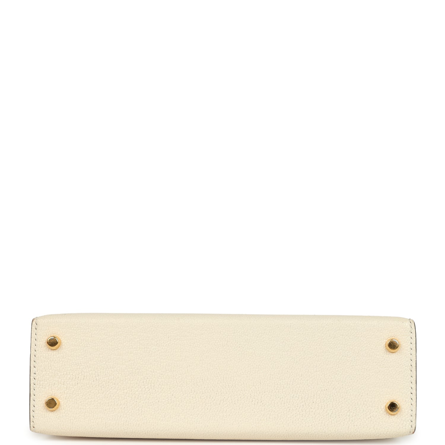 Pre-owned Hermes Special Order (HSS) Kelly Sellier 20 Nata Verso Chevre Mysore Gold Hardware