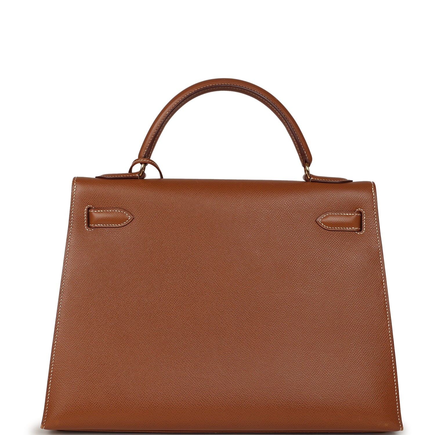 Vintage Hermes Kelly Sellier 32 Gold Epsom Gold Hardware