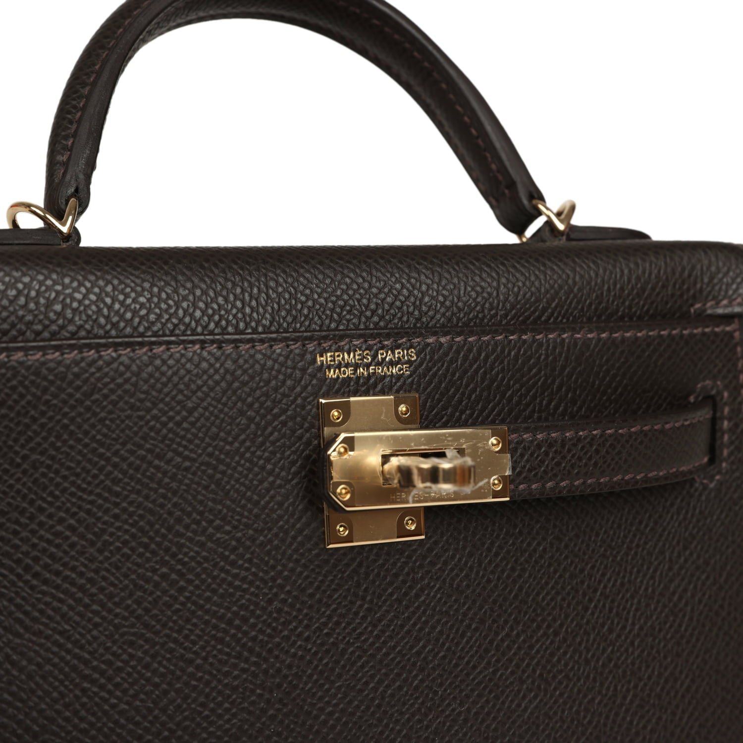 Hermes Kelly Sellier 20 Bai-Brun Epsom Permabrass Hardware