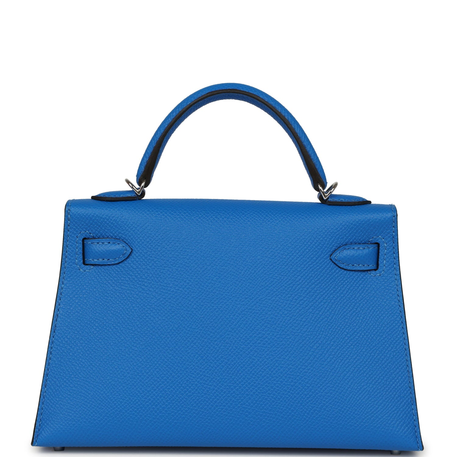 Hermes Kelly Sellier 20 Bleu Hydra Epsom Palladium Hardware