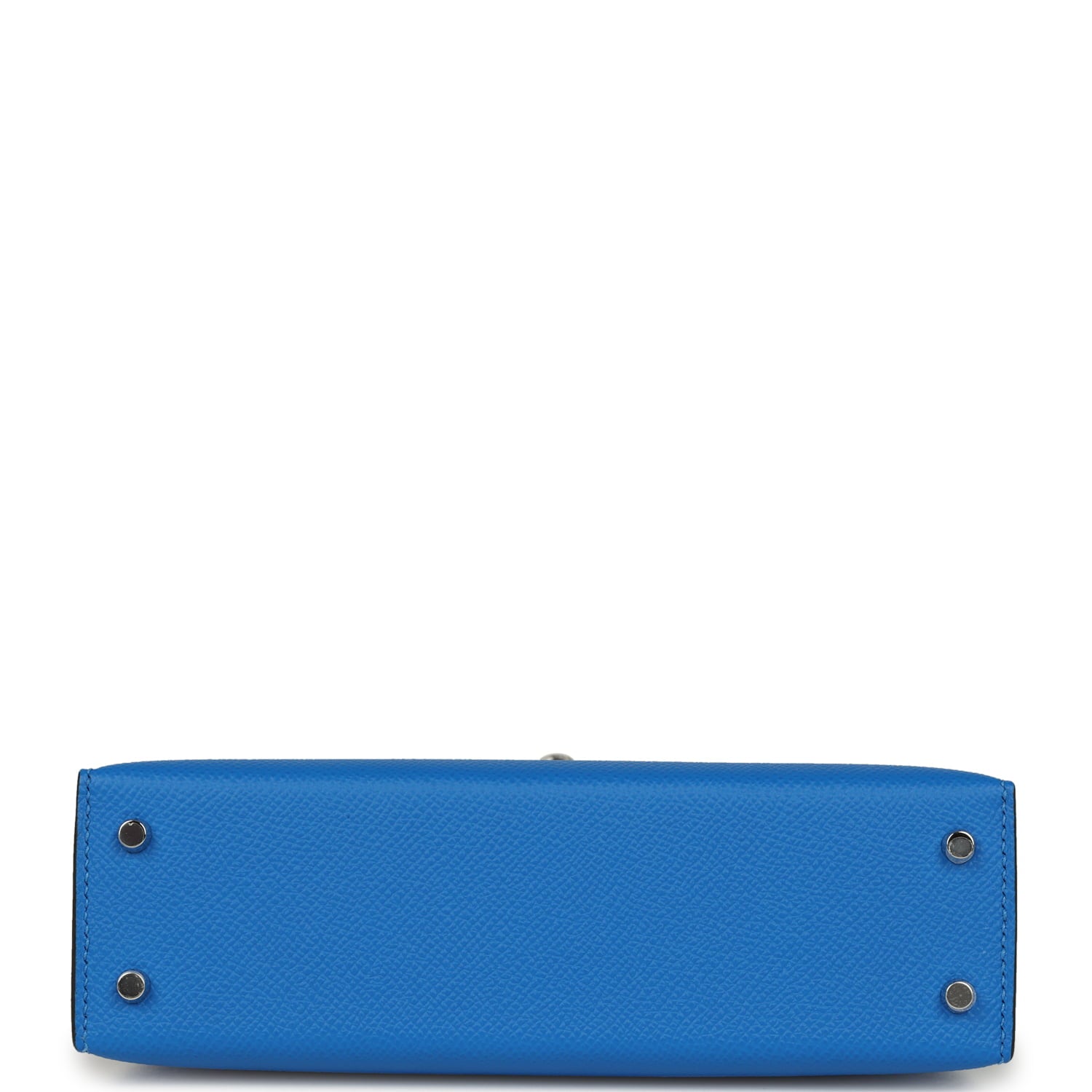 Hermes Kelly Sellier 20 Bleu Hydra Epsom Palladium Hardware