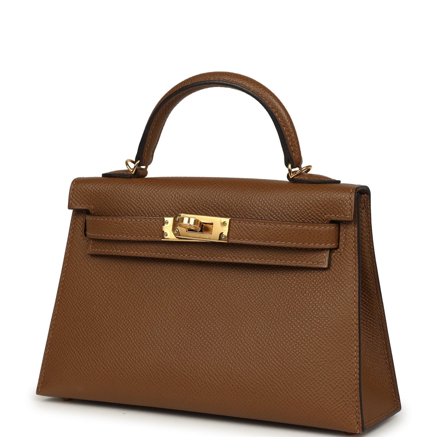 Hermes Kelly Sellier 20 Alezan Epsom Gold Hardware
