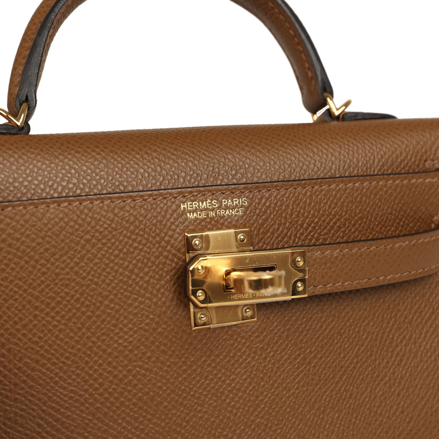 Hermes Kelly Sellier 20 Alezan Epsom Gold Hardware
