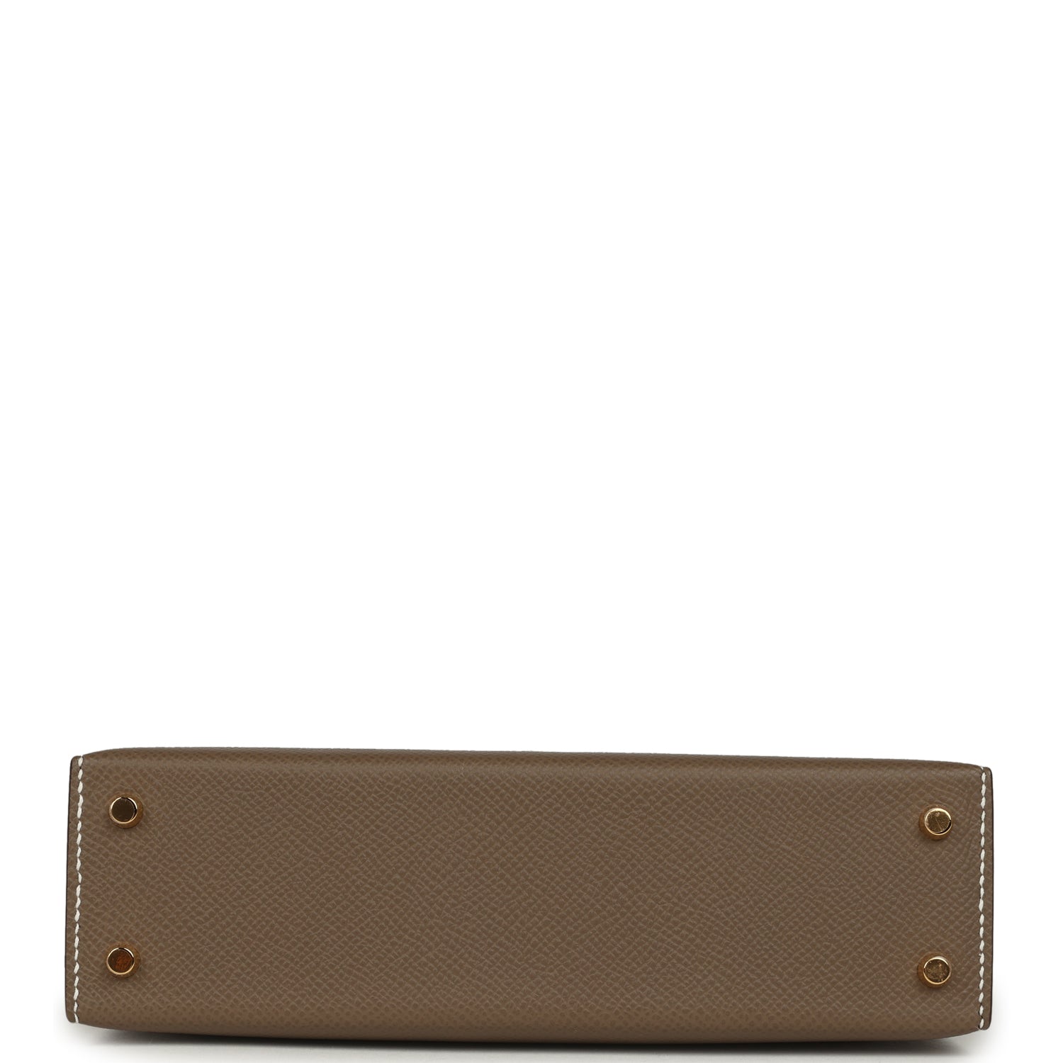 Hermes Kelly Sellier 20 Etoupe Epsom Gold Hardware