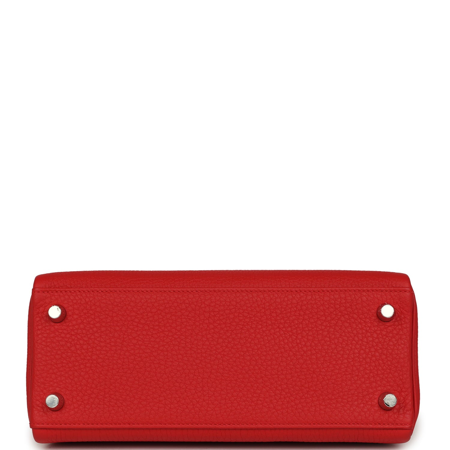 Hermes Kelly Retourne 25 Rouge Radieux Togo Palladium Hardware