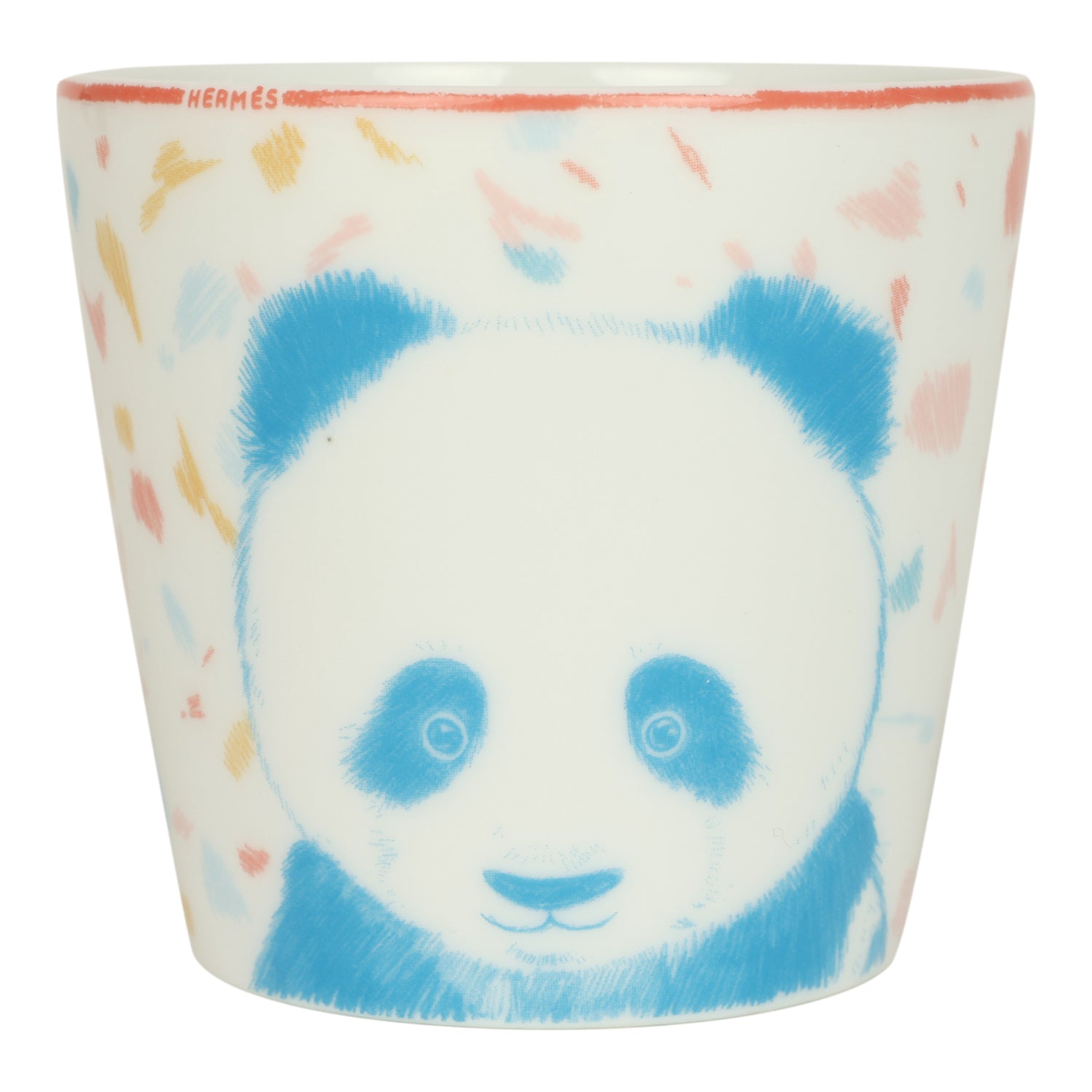 Hermes "Passe-Passe" Multicolored Porcelain Tumbler