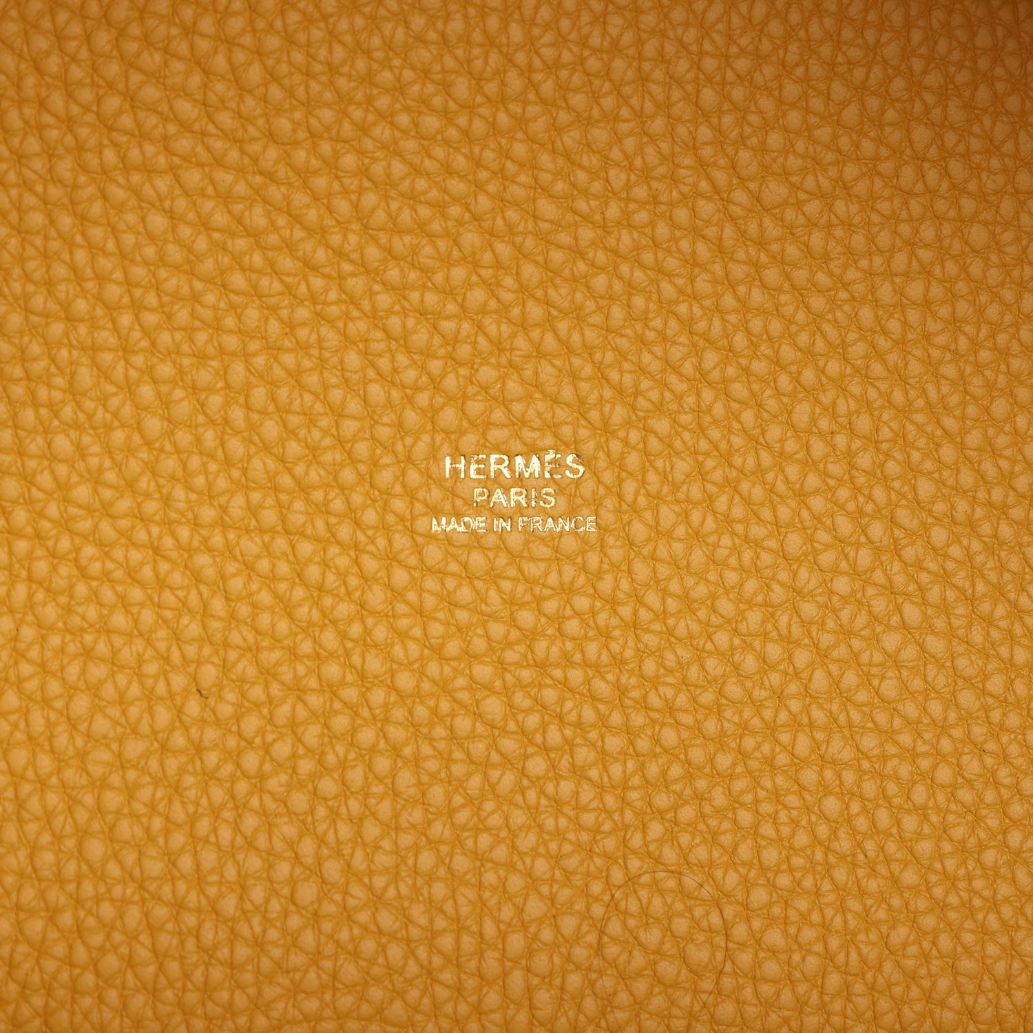 Hermes Picotin Lock 18 Jaune Ambre Clemence Gold Hardware